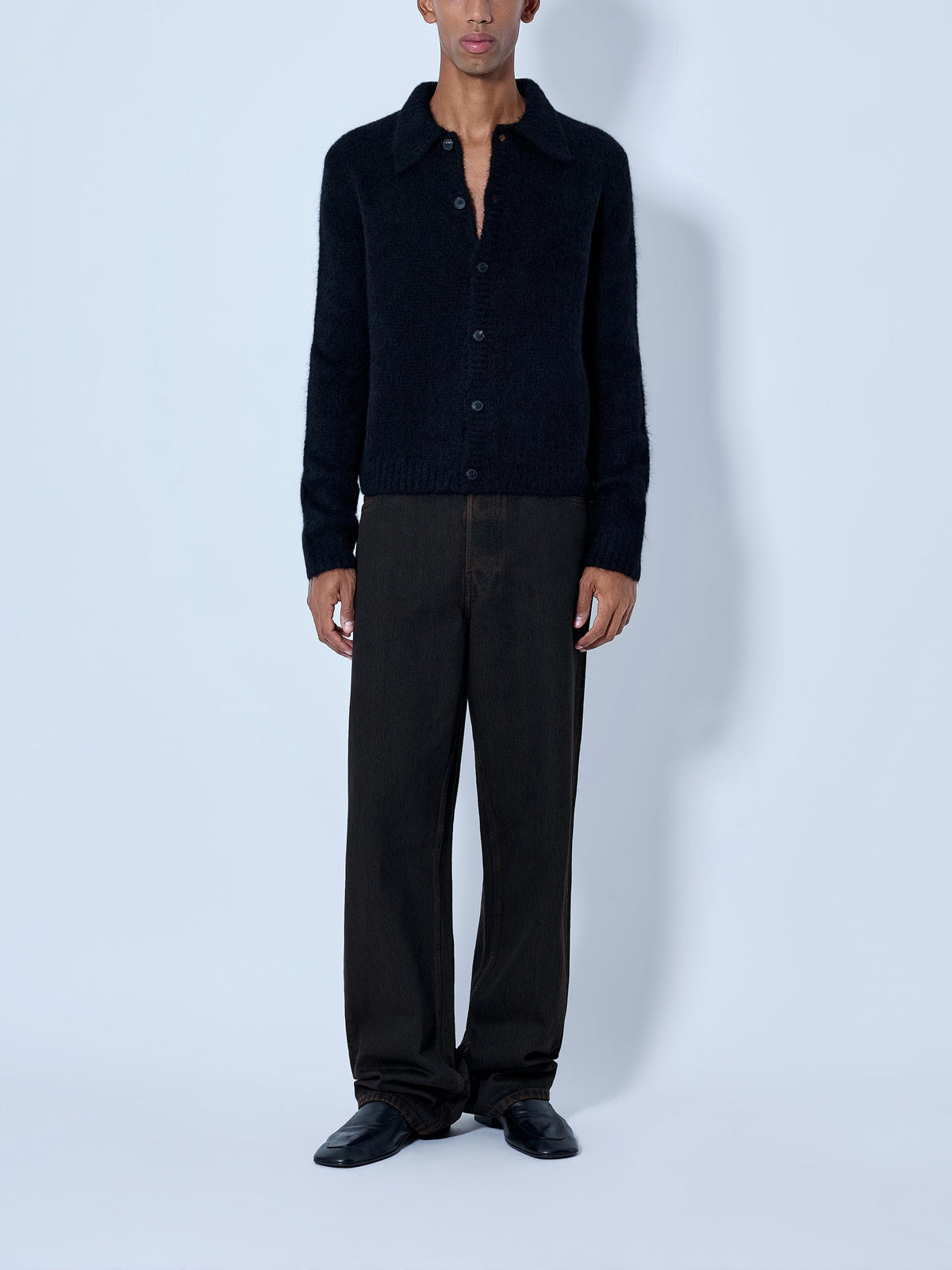 Mora fitted knit cardigan