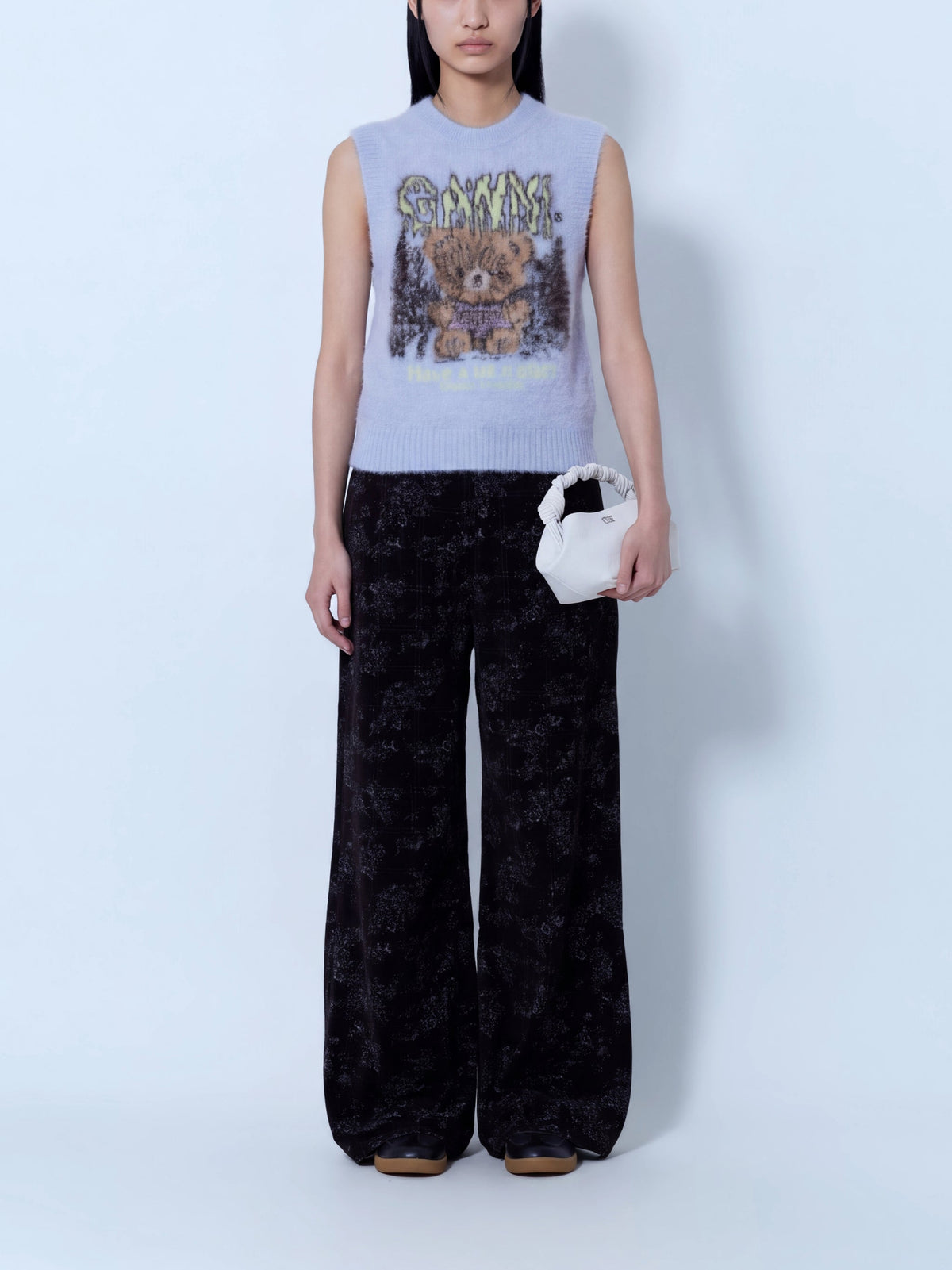 Printed flock denim marri 2.0 jeans