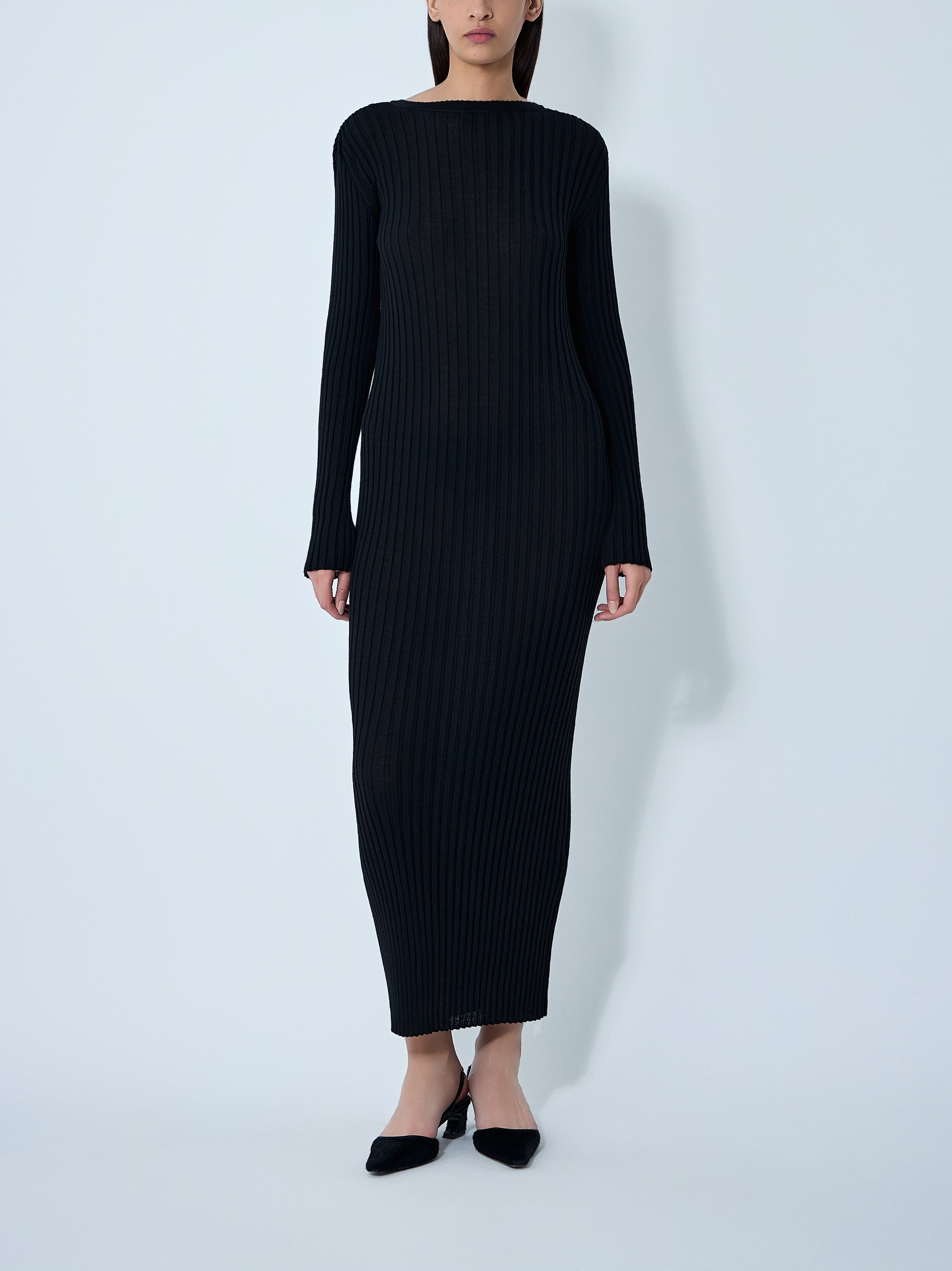 Sigrid wool maxi dress