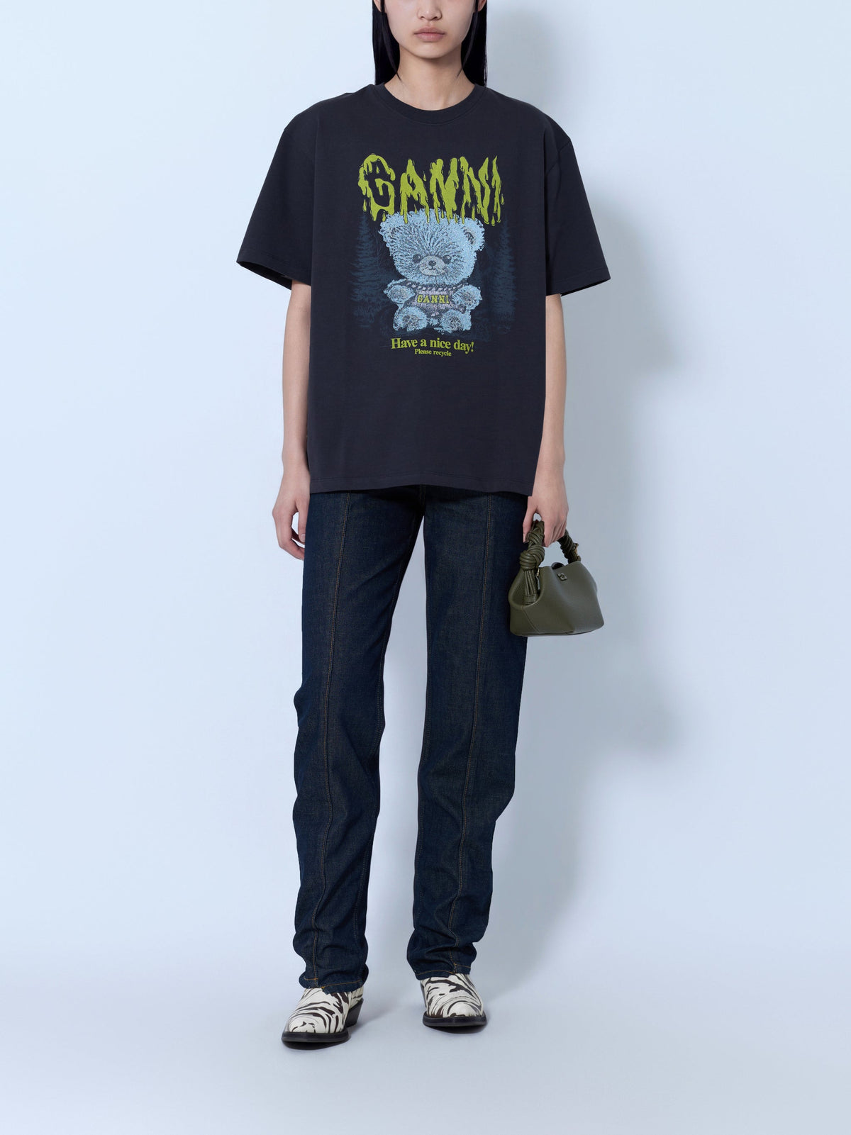 Heavy cotton forest teddy jersey
