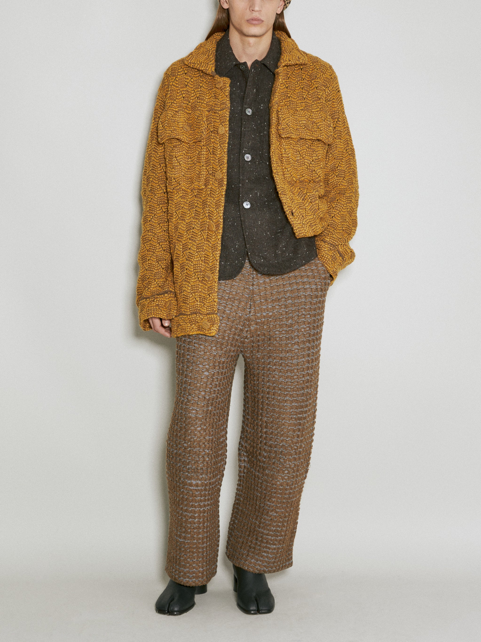 Puzzle work jacket