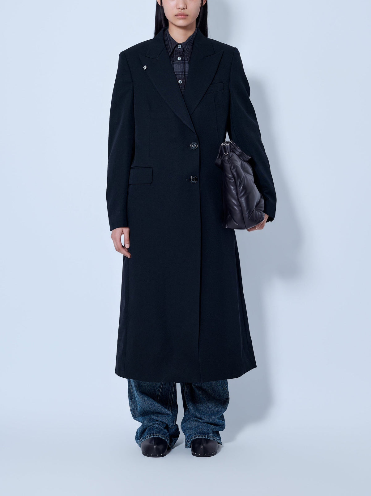 Manta gabardine coat