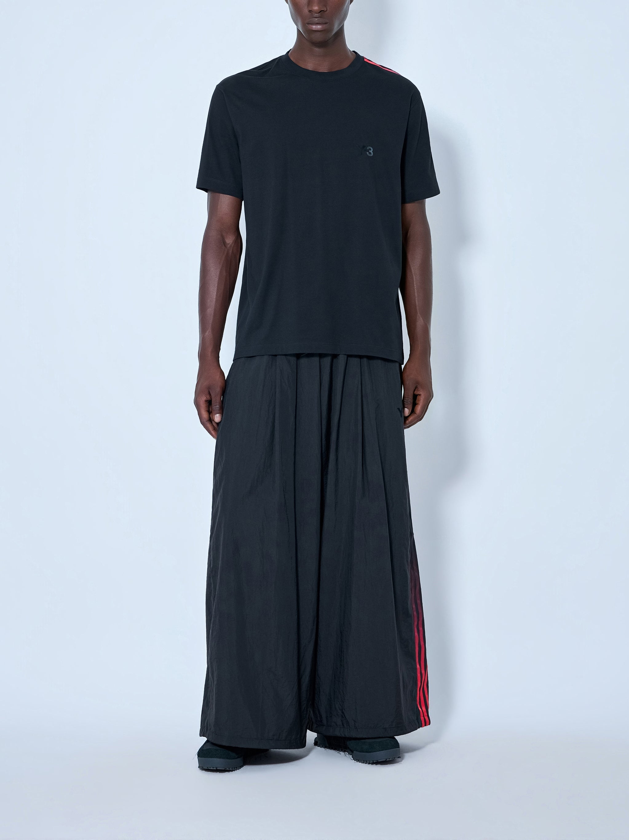 Gradient 3-stripes nylon pants