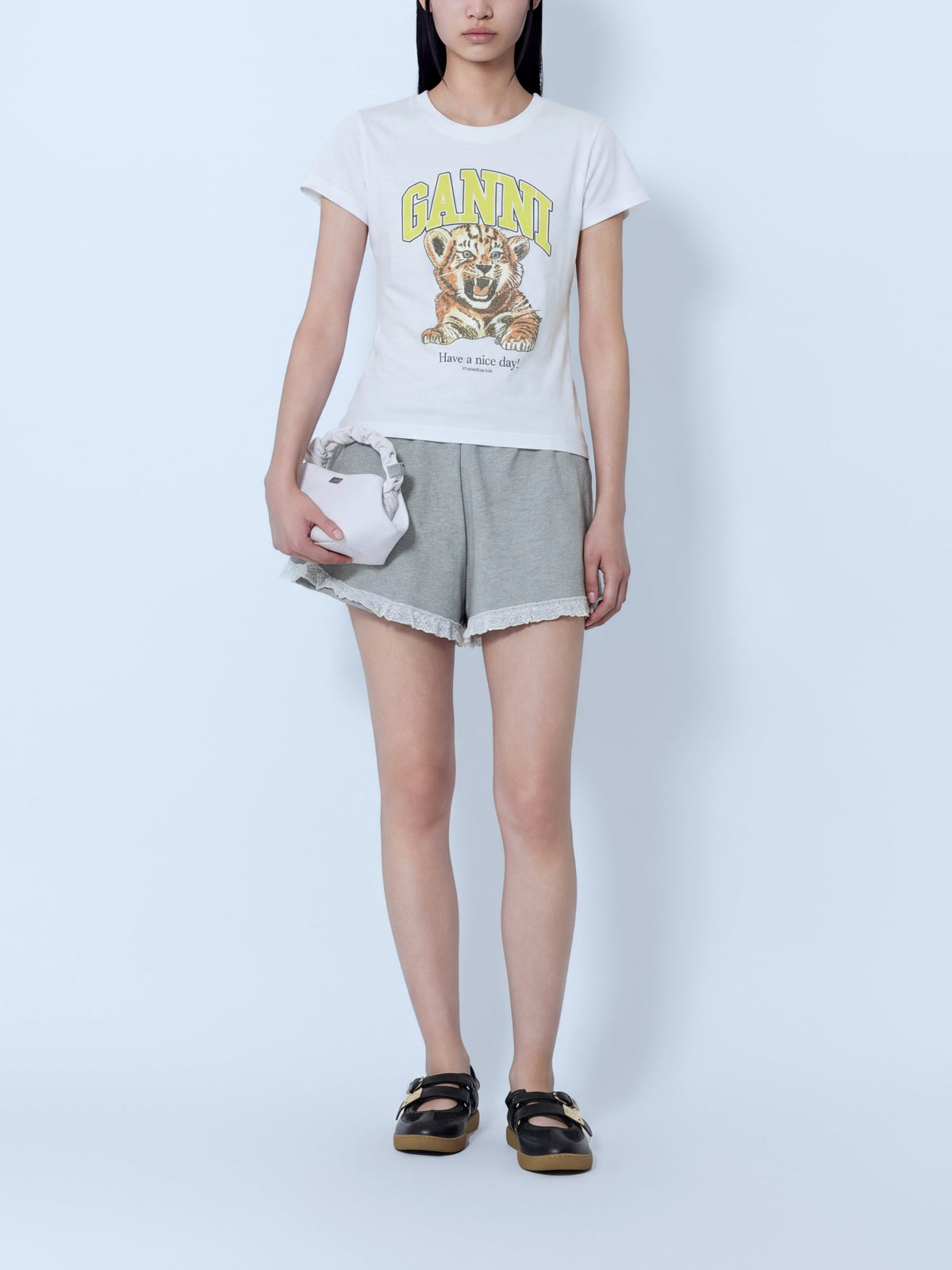 Isoli shorts with ruffles