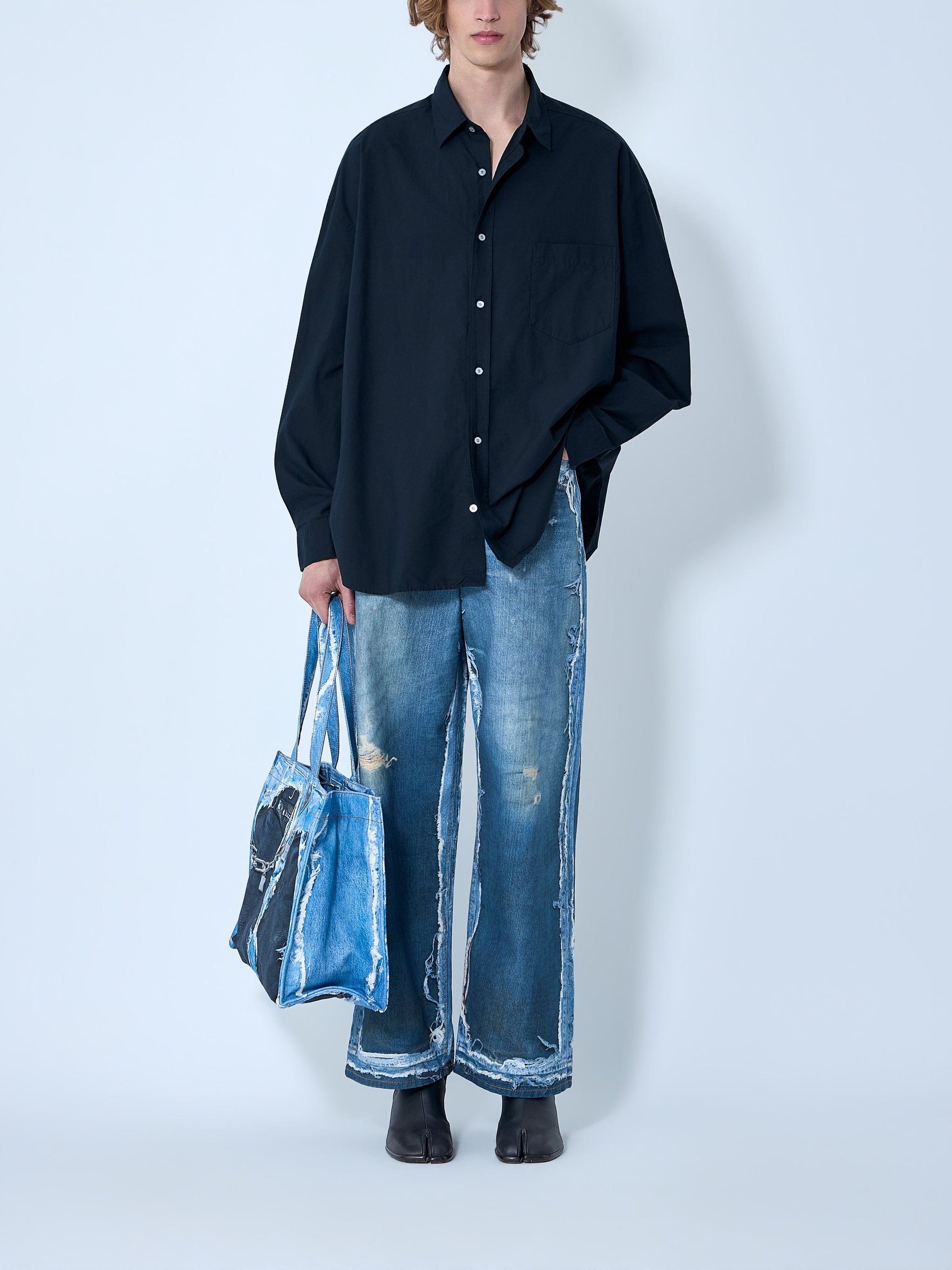 Trompe-l'oeil jeans