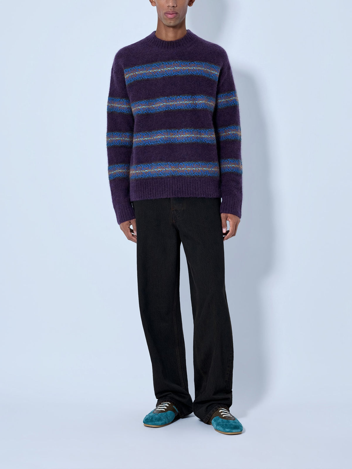 Master boucle stripe jumper