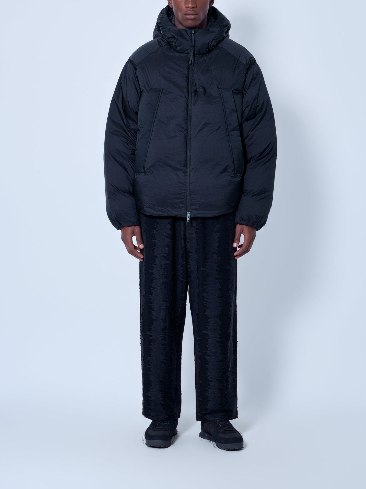 Hooded puffer jacket