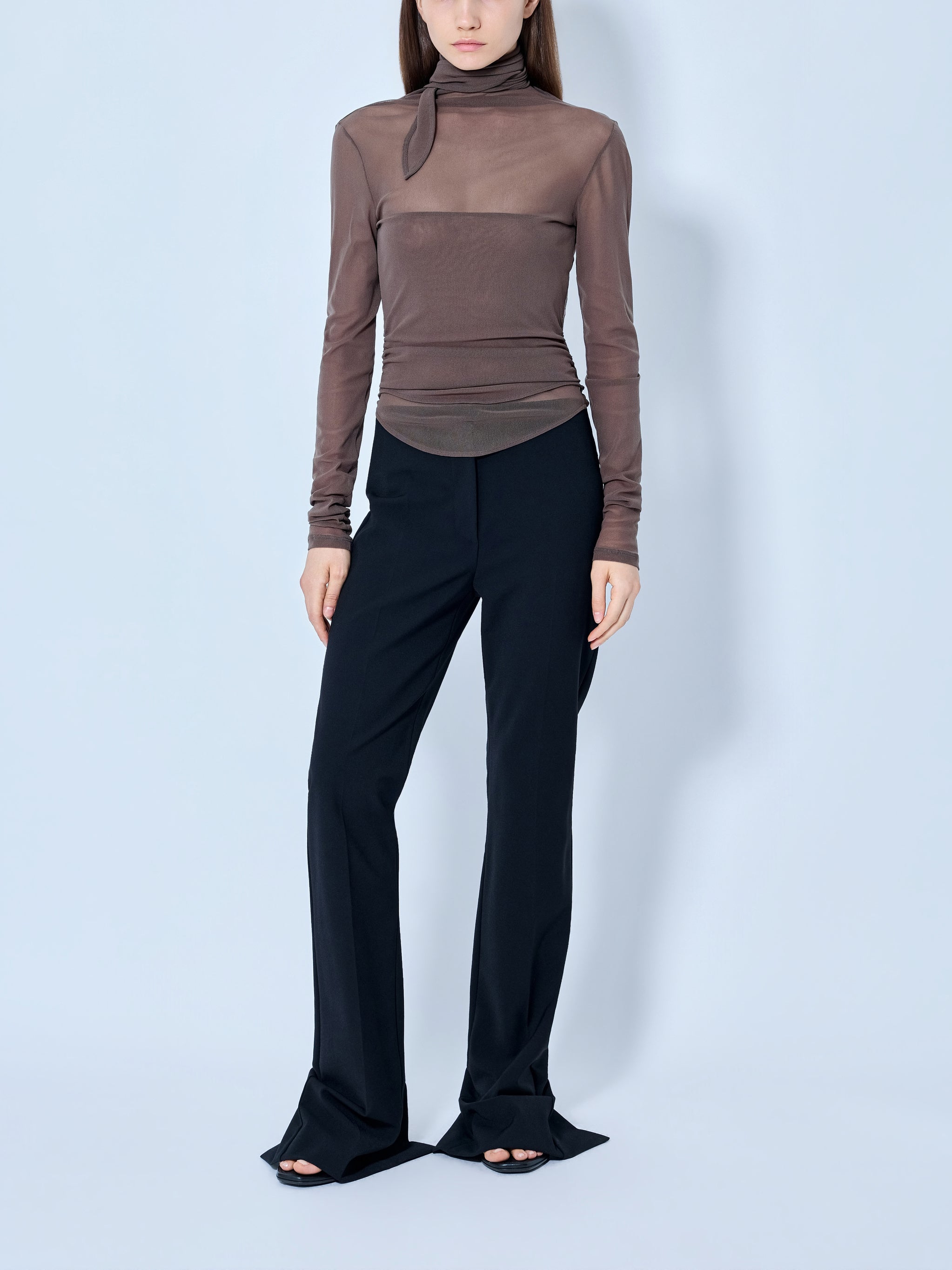 Ballerina foulard top
