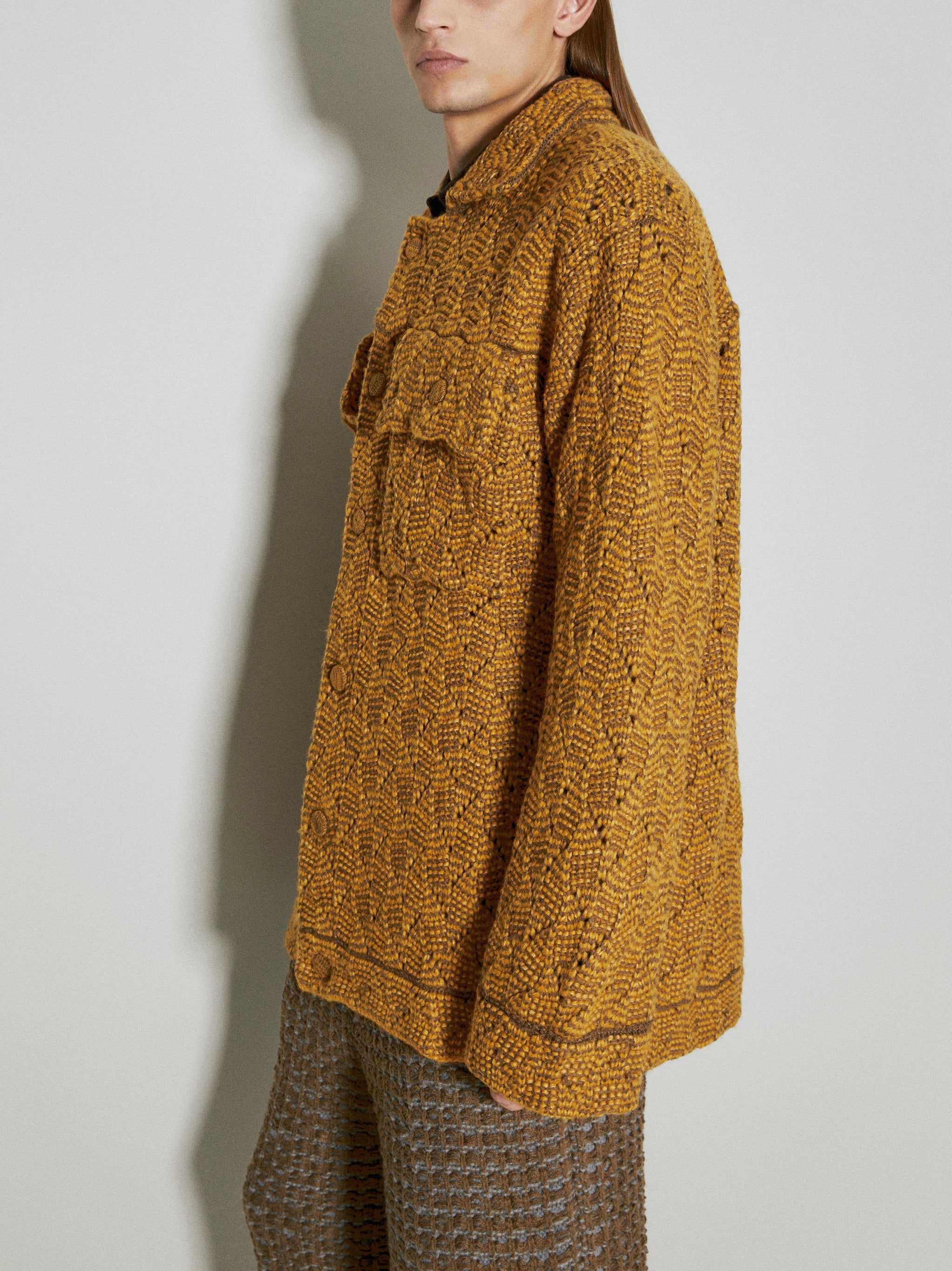 Puzzle work jacket