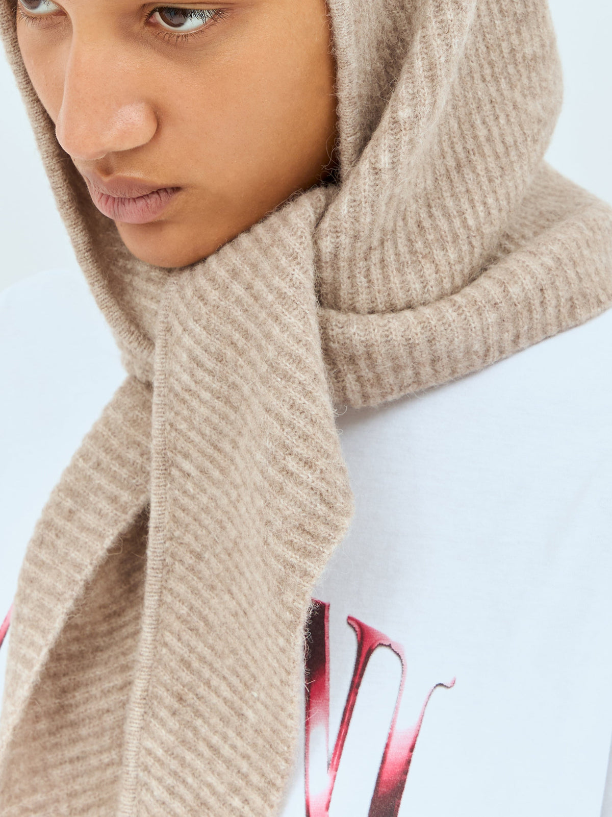 Soft wool balaclava