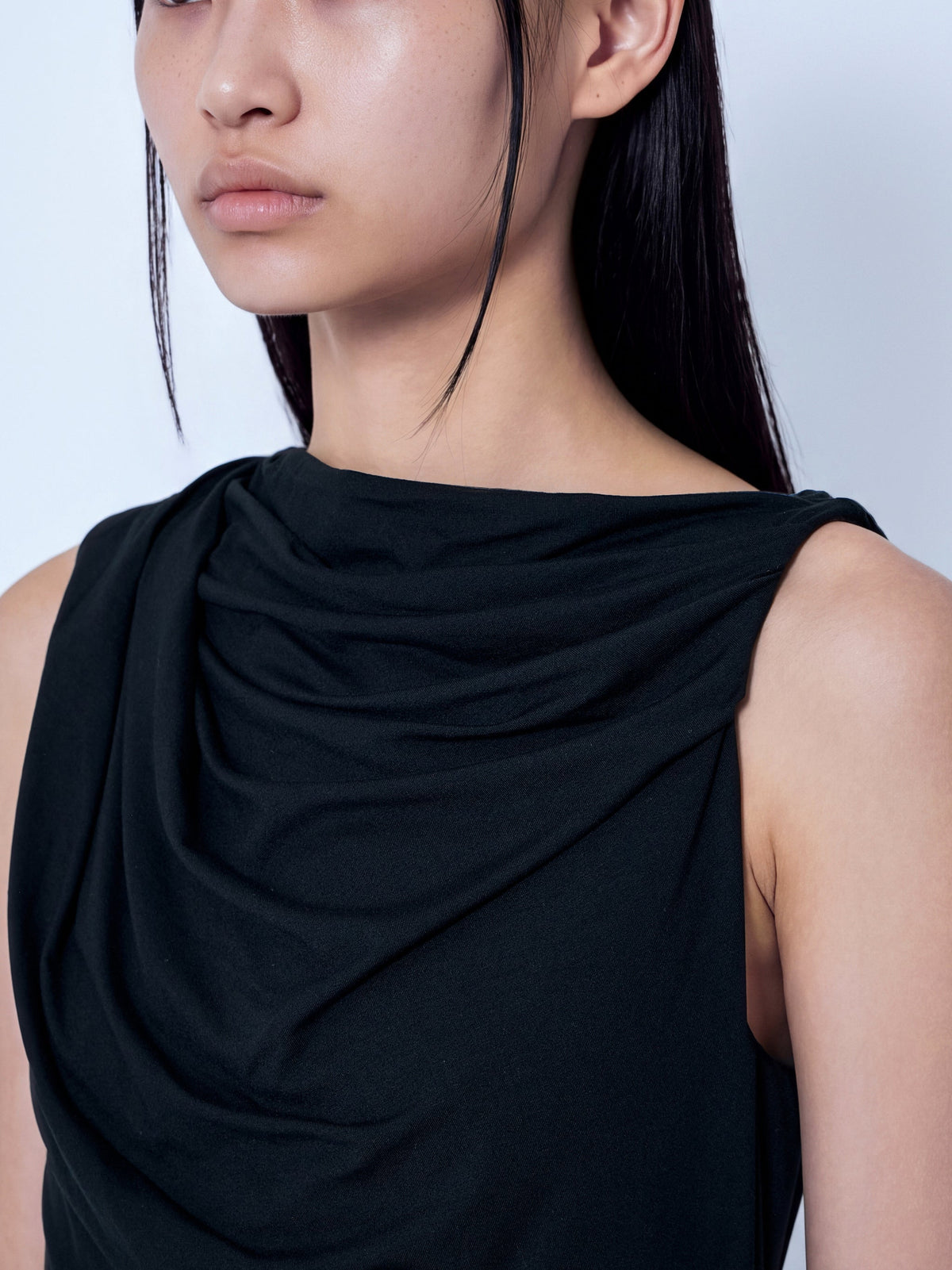 Drape tank top