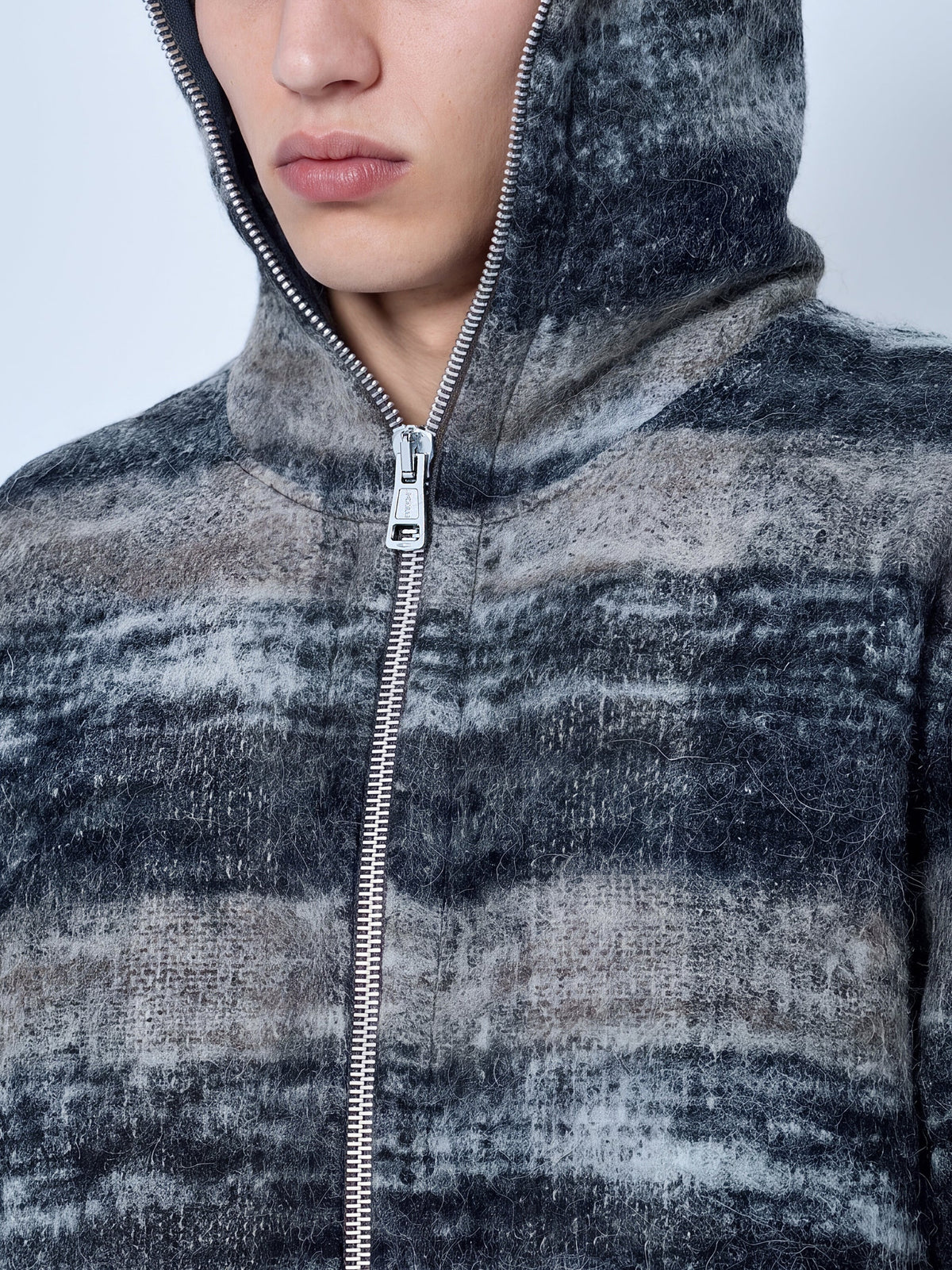 Full zip hood