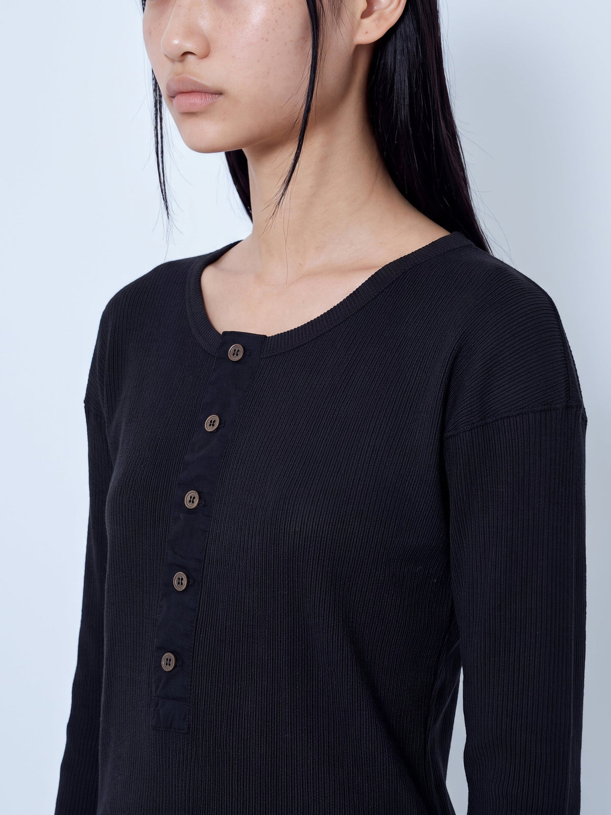 Gentle henley longsleeve