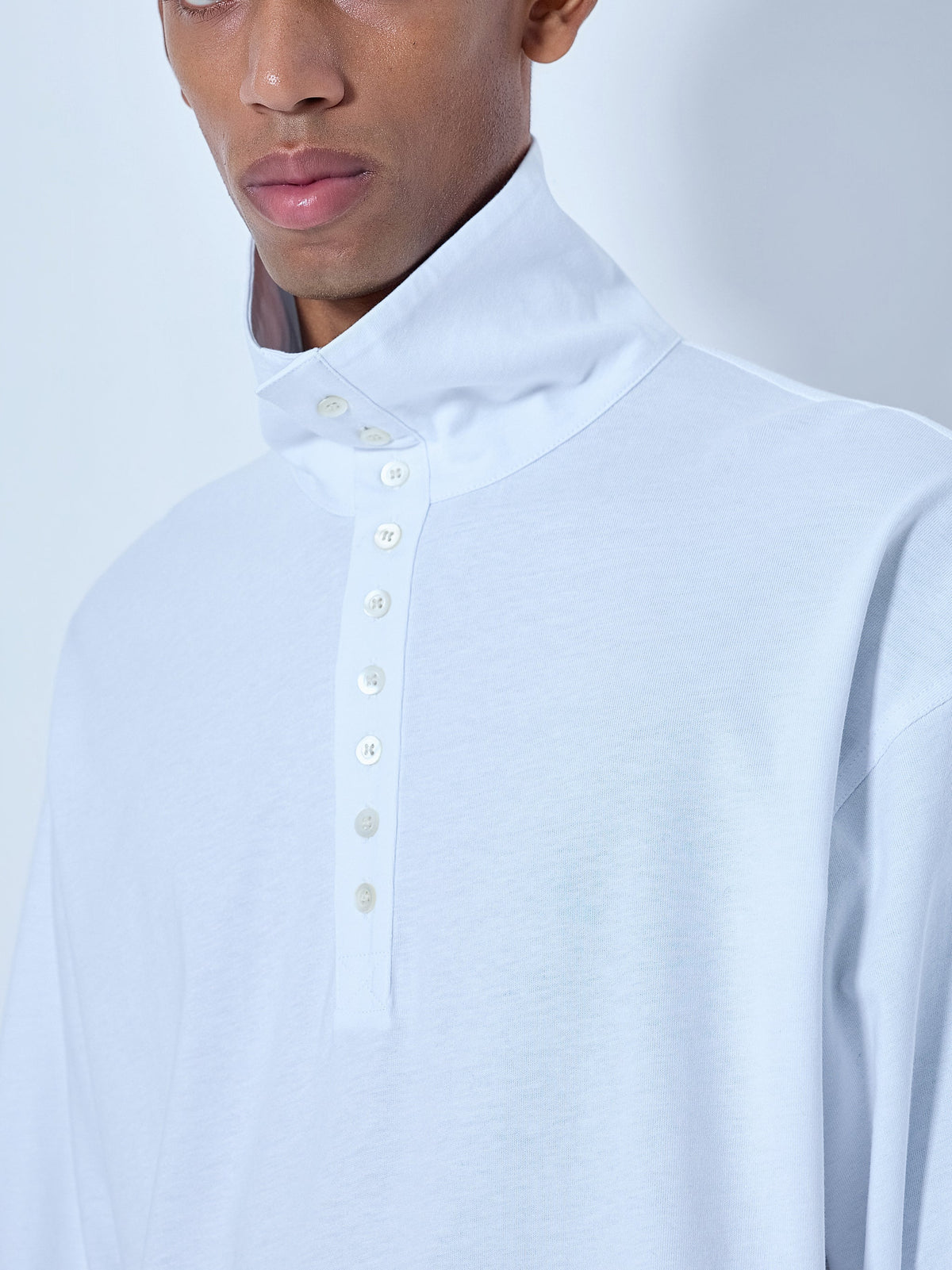 Hegon long sleeve polo shirt