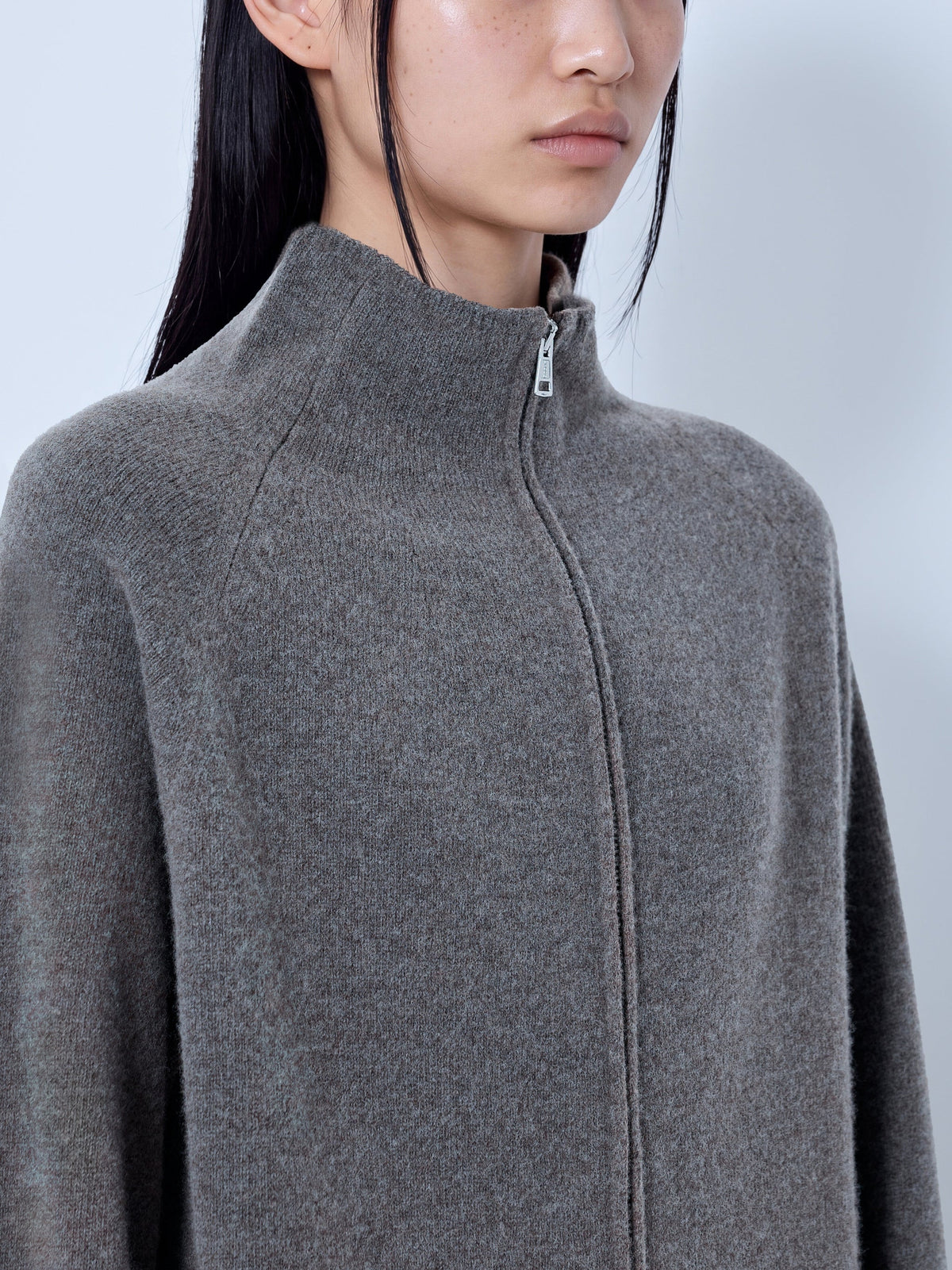 Dash zip cardigan