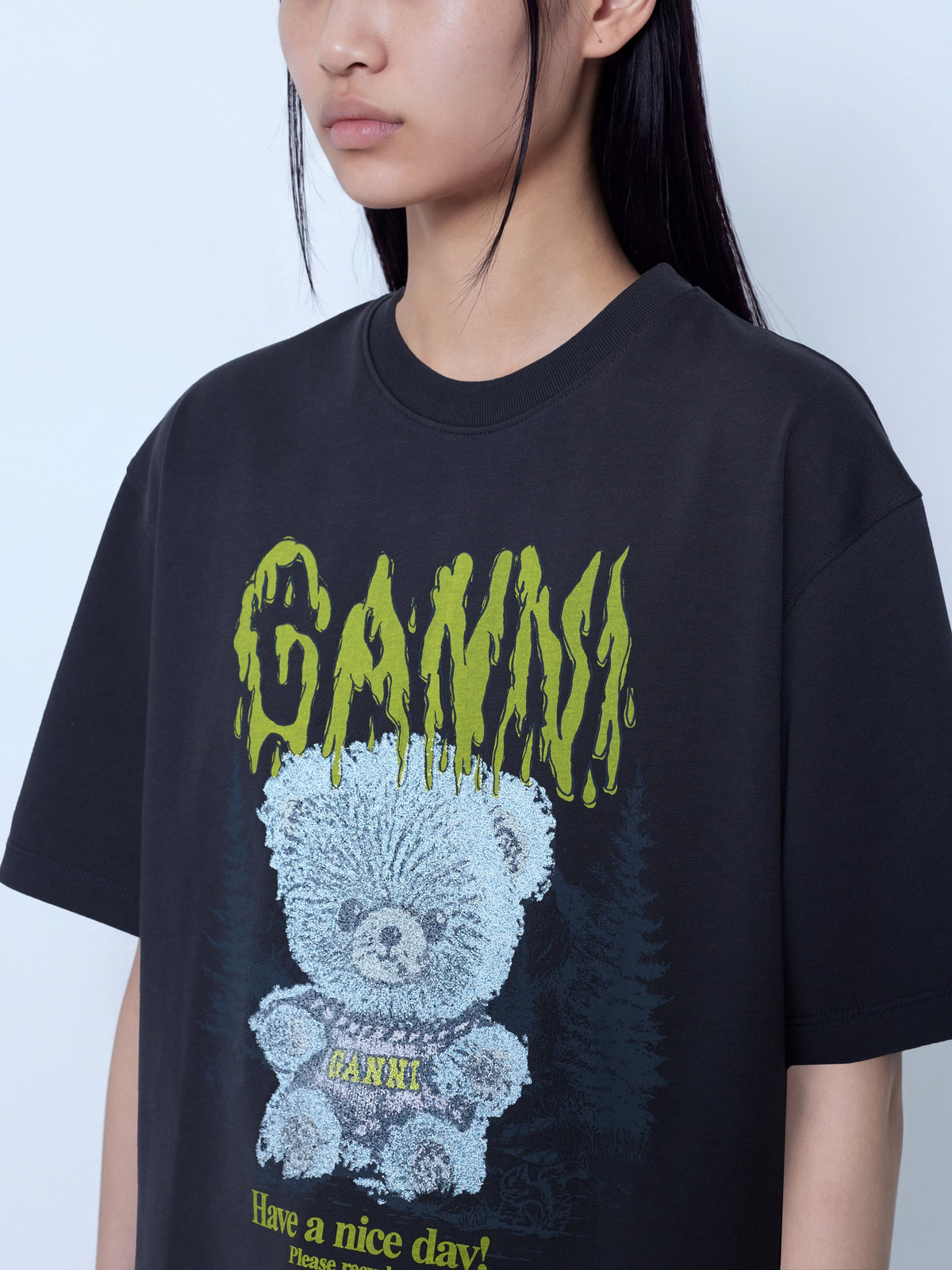 Heavy cotton forest teddy jersey