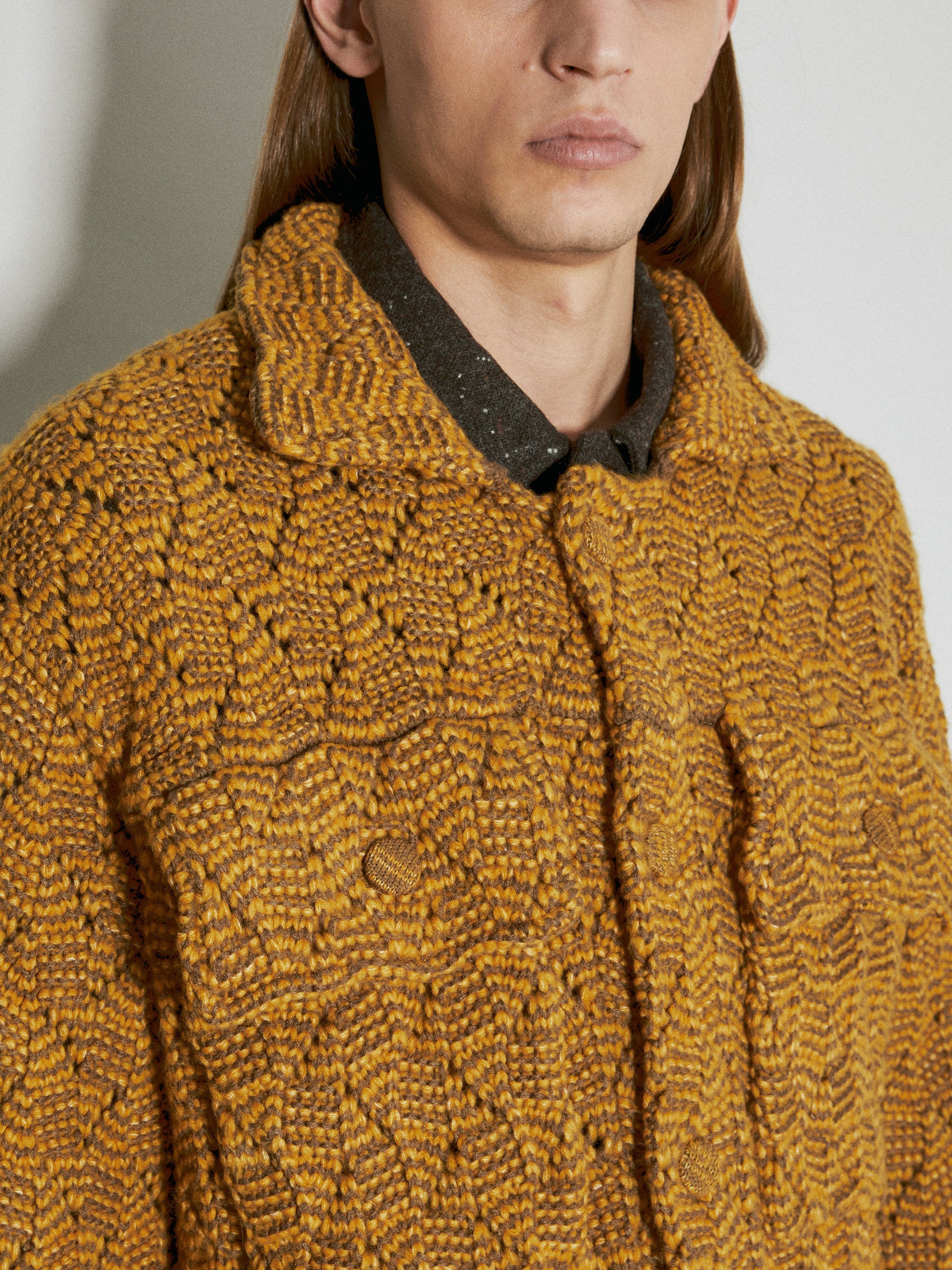 Puzzle work jacket