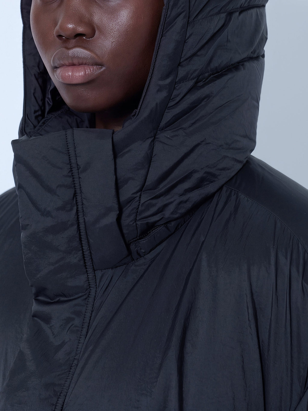 Hooded puffer jacket