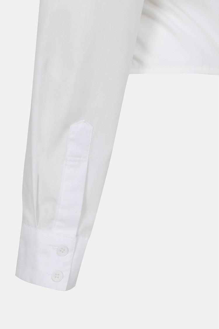 Necktie shirt - white