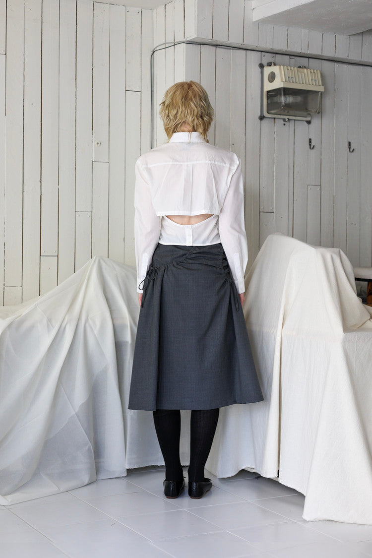 Necktie shirt - white
