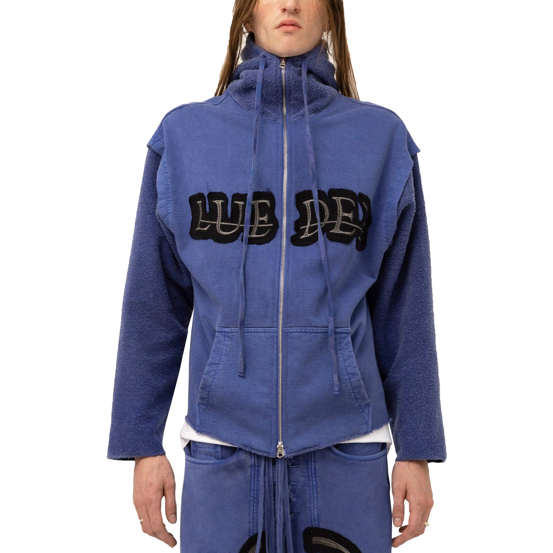 Collegiate embroidered hoodie