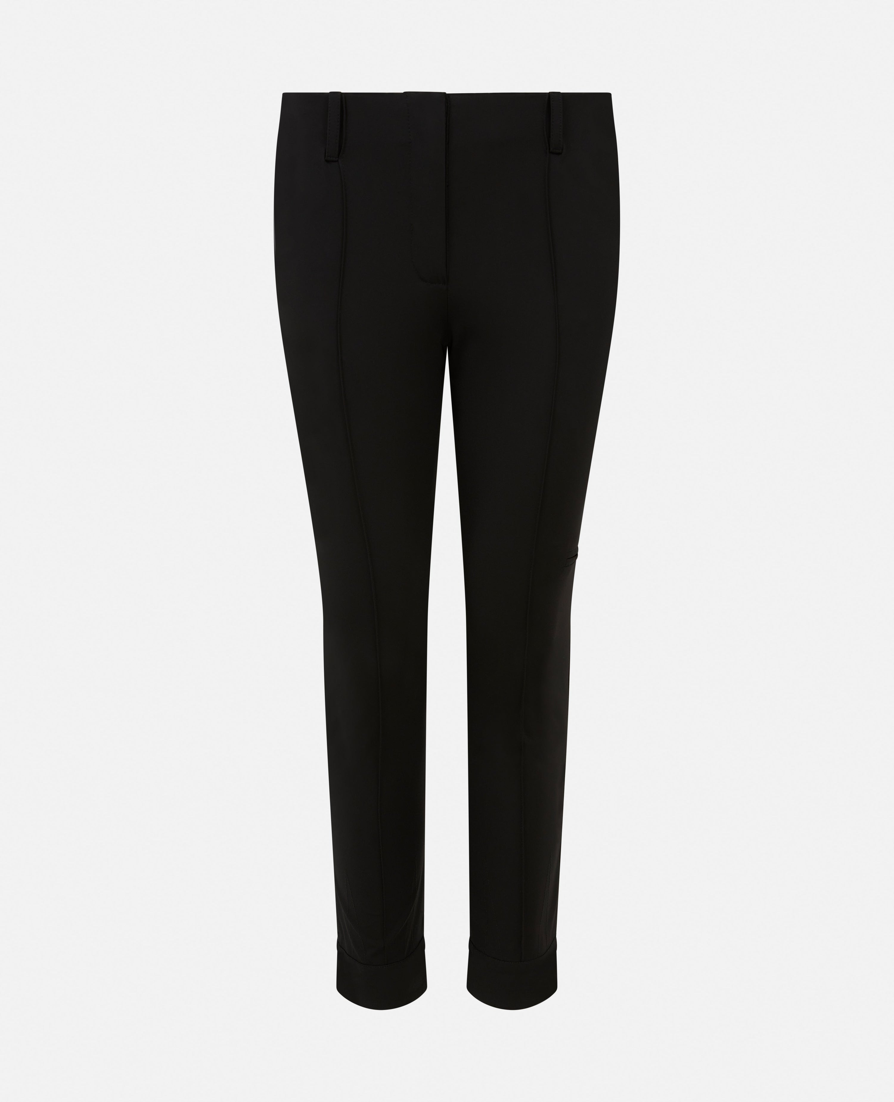 Capri pants compact jersey black