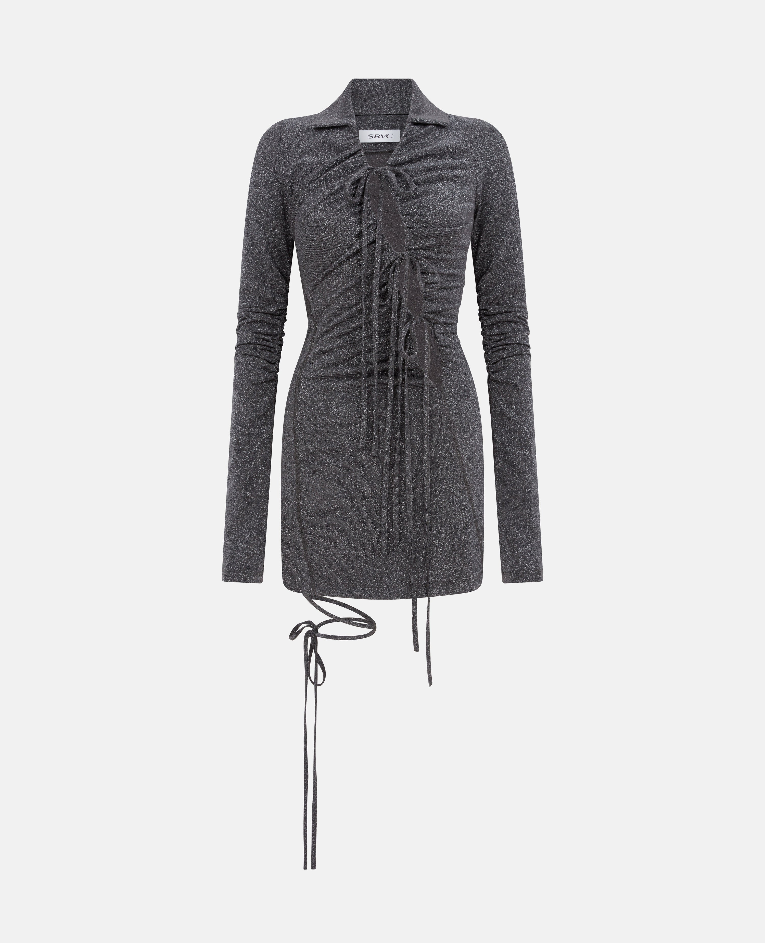Niko dress anthracite