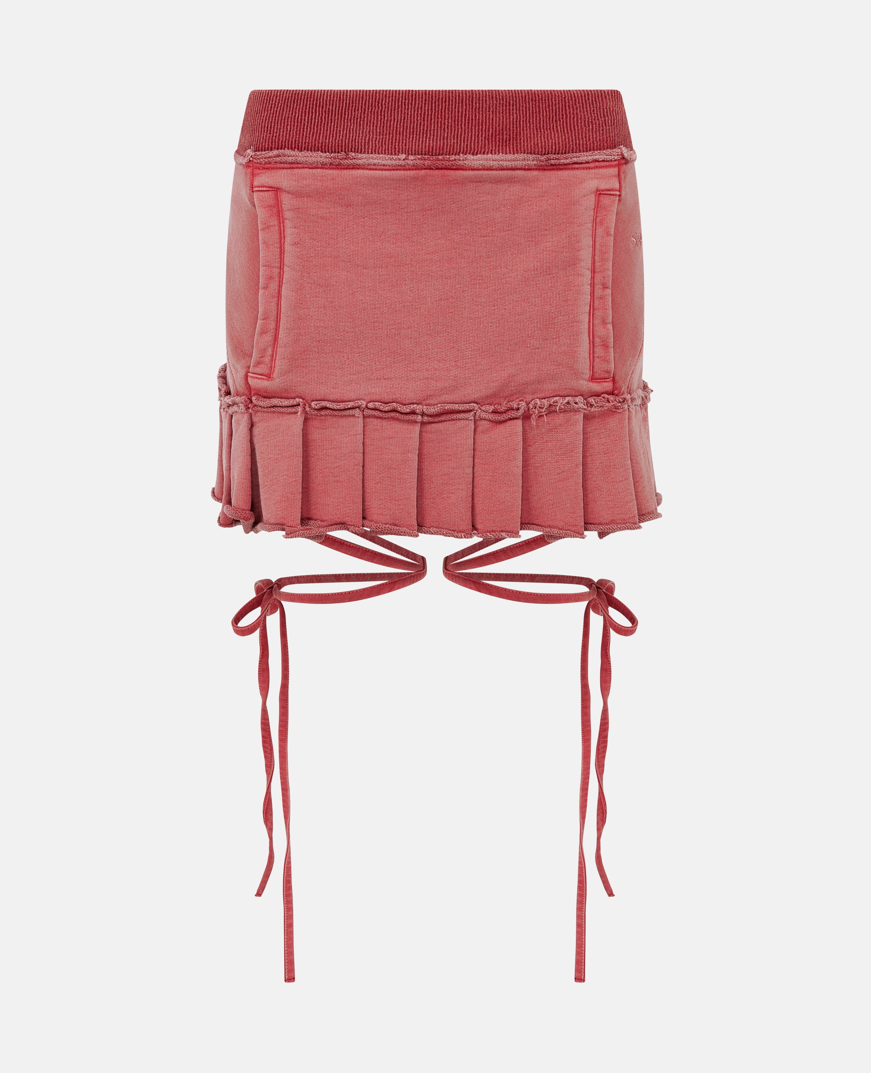 Baxter kilt loopback jersey red