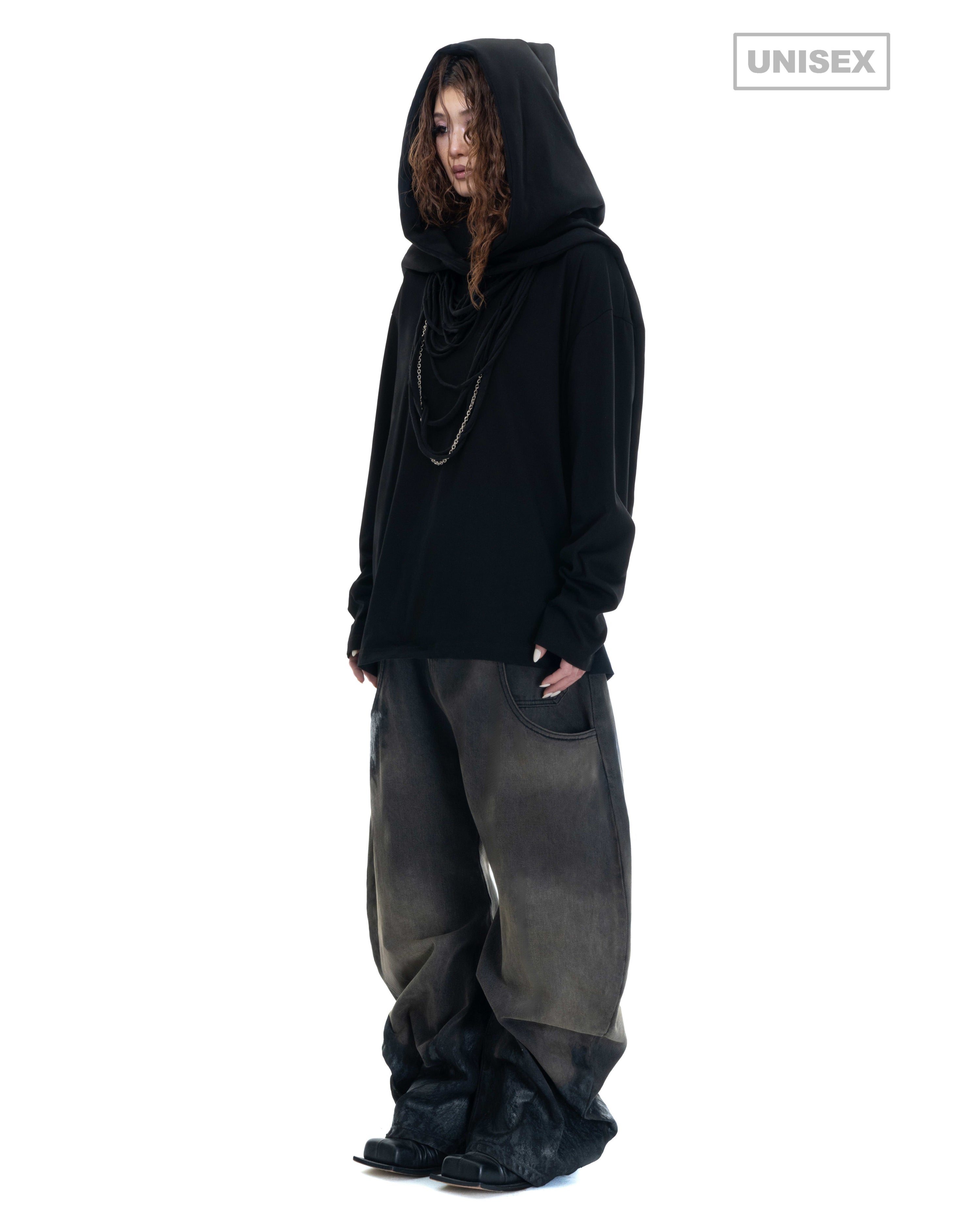 Shadow dust- hooded sweatshirt
