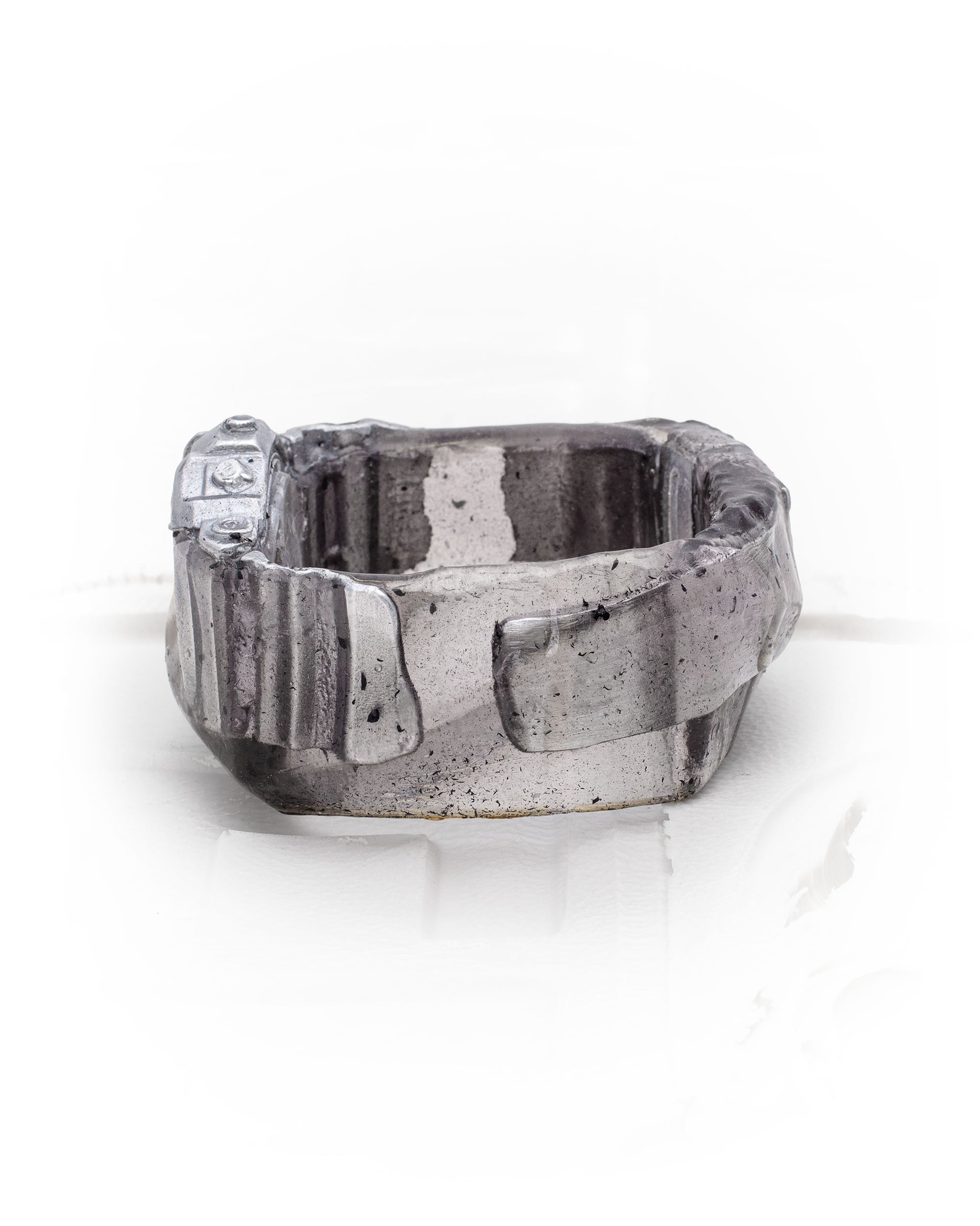 Stained watch bracelet