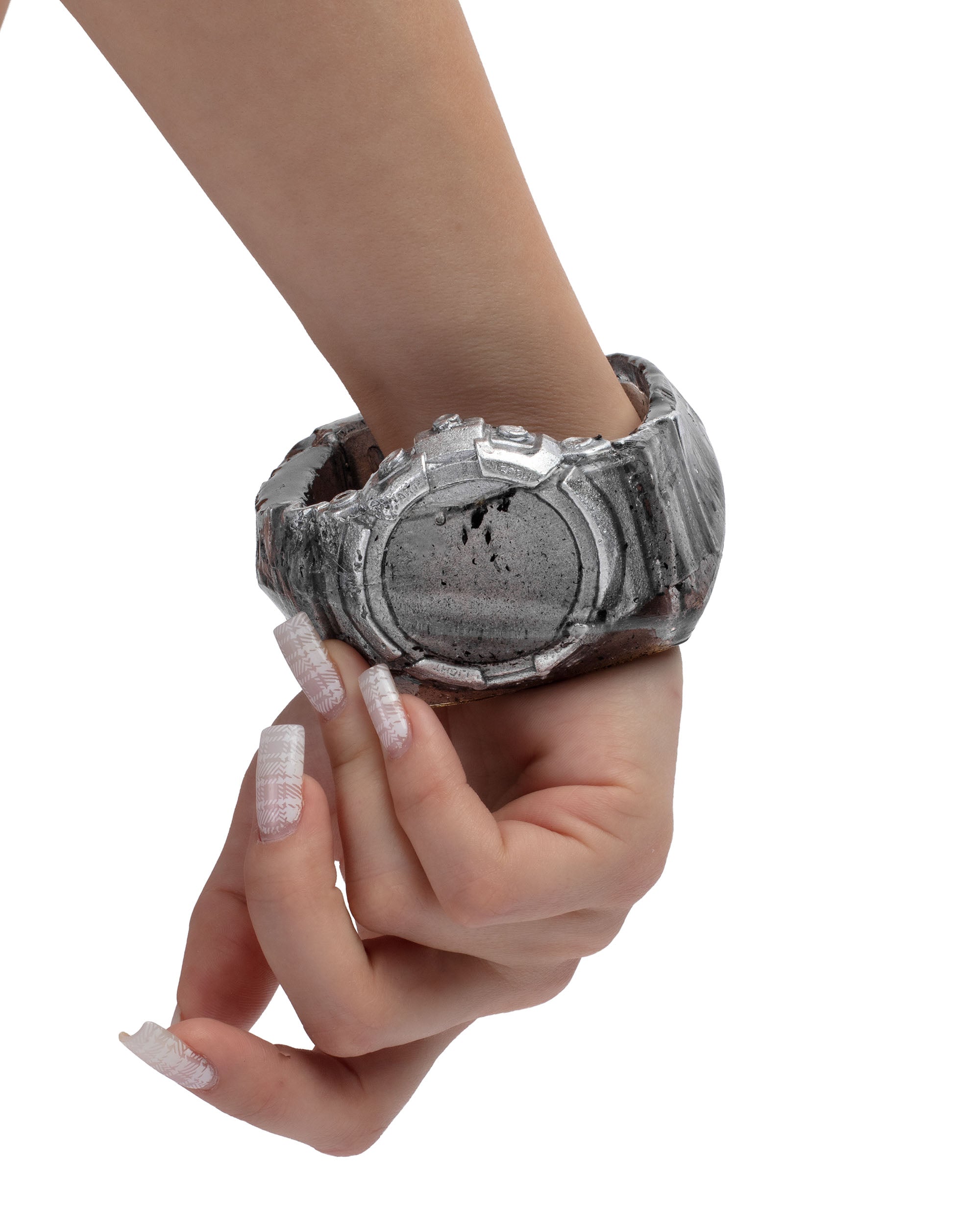 Stained watch bracelet