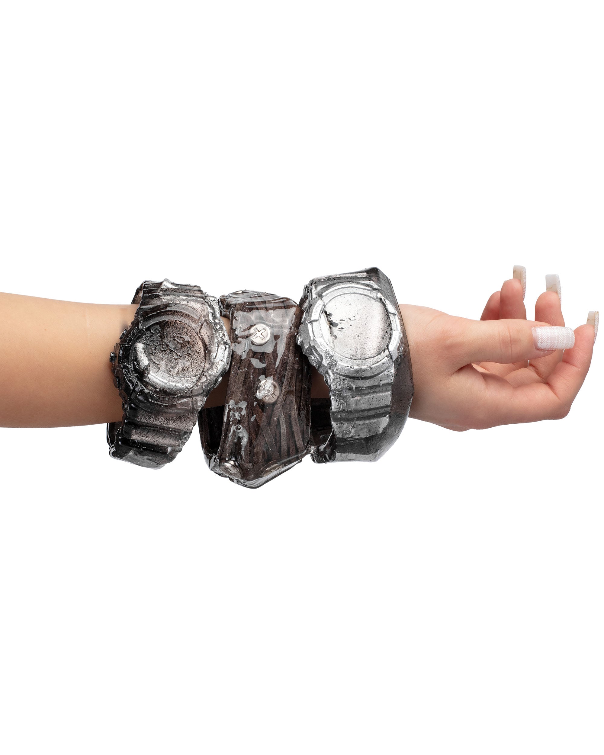 Stained watch bracelet