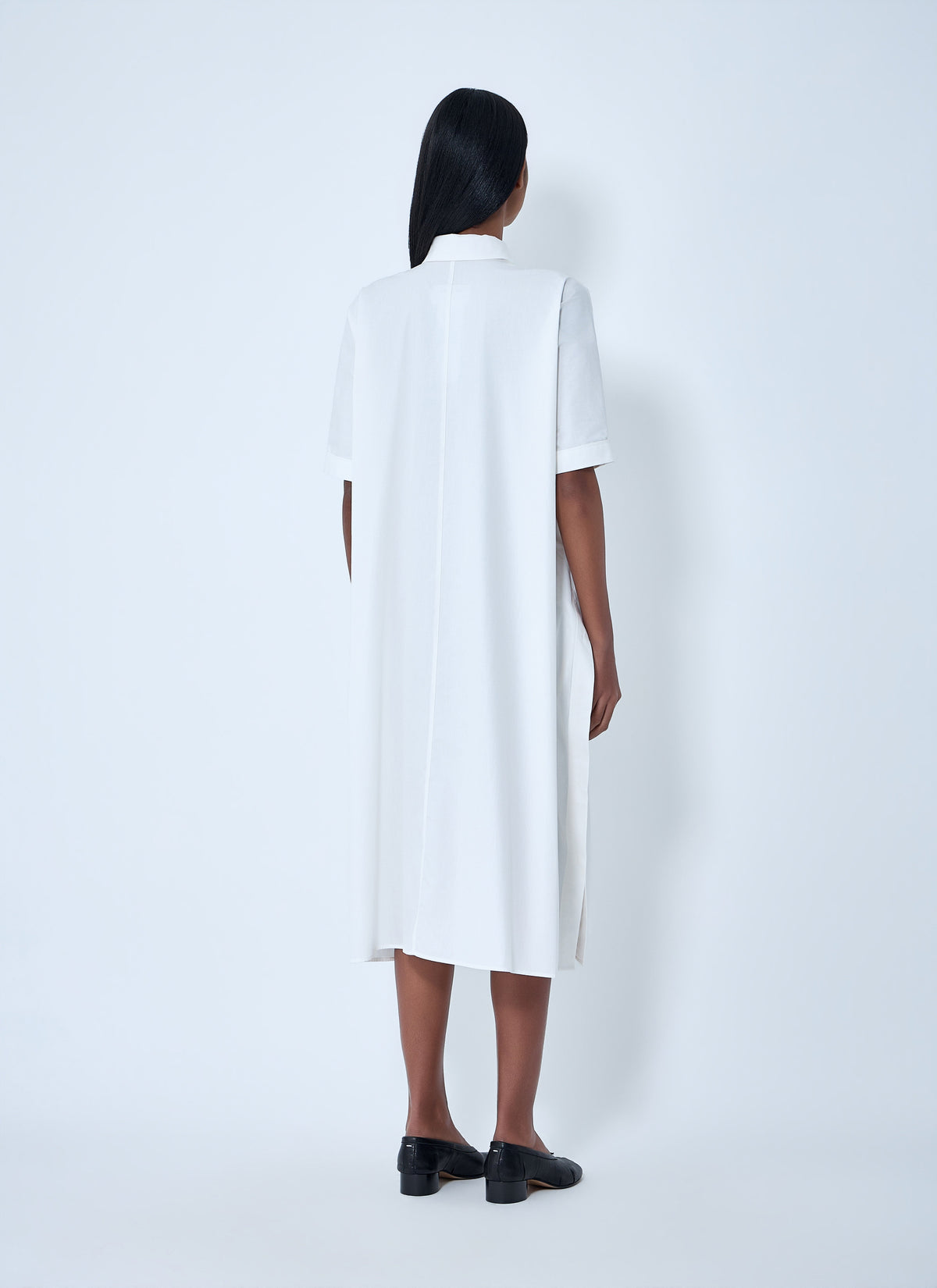 Button-down midi dress
