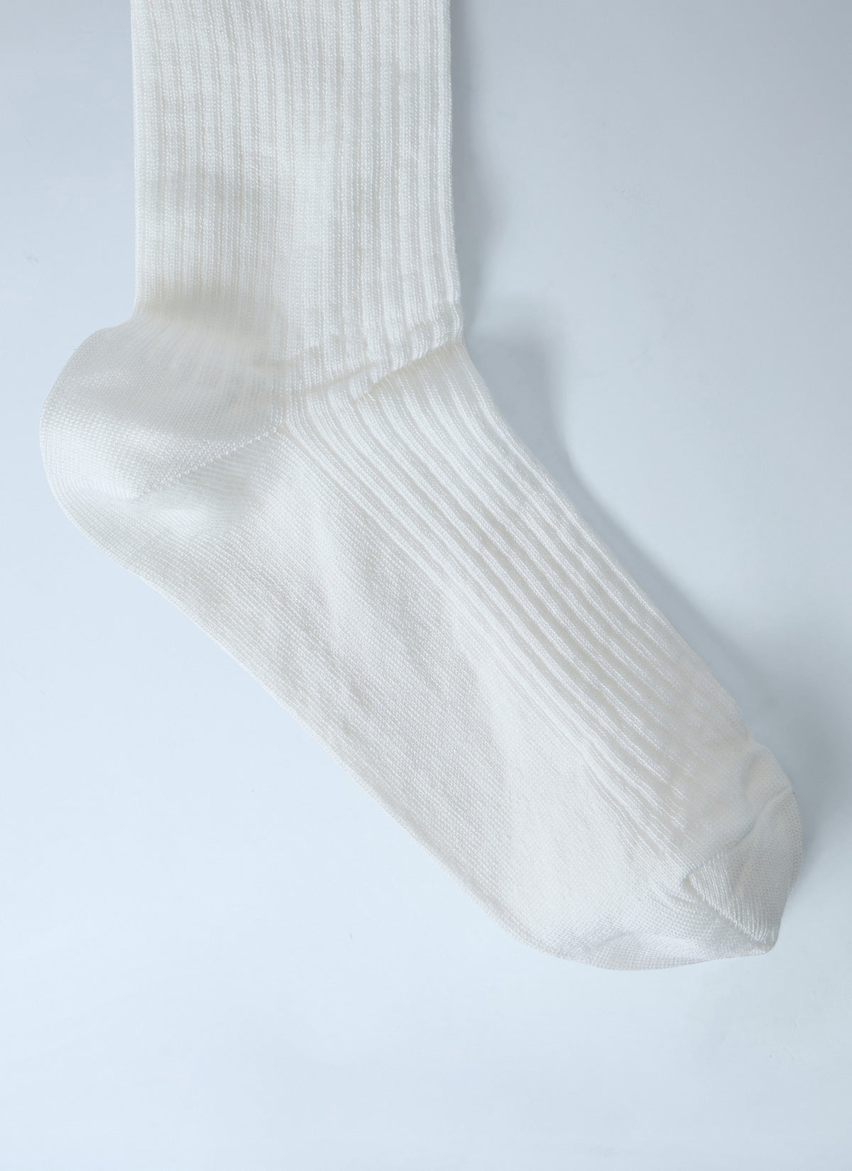 Ribbed knit knee-high socks
