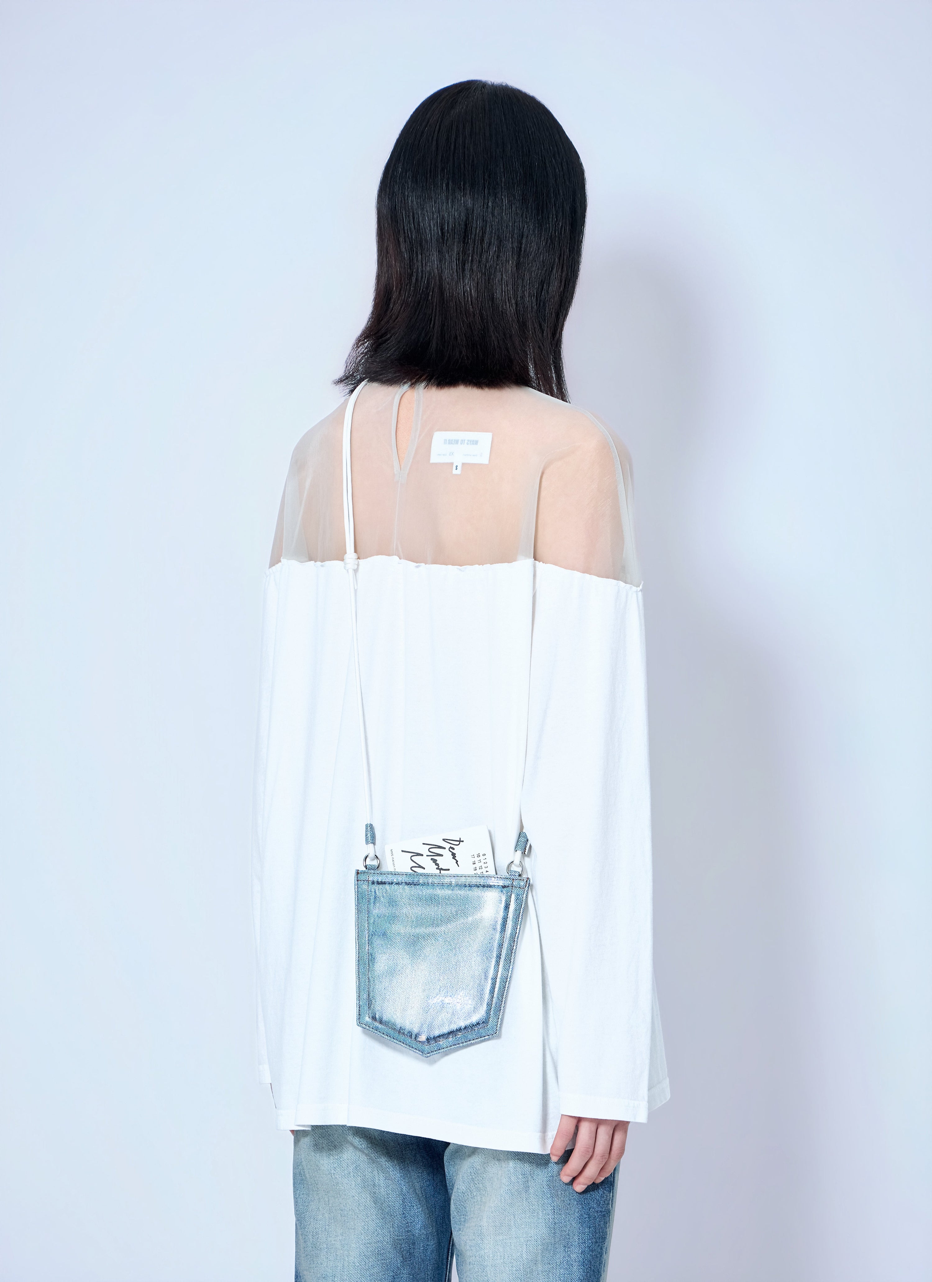 Denim pocket bag