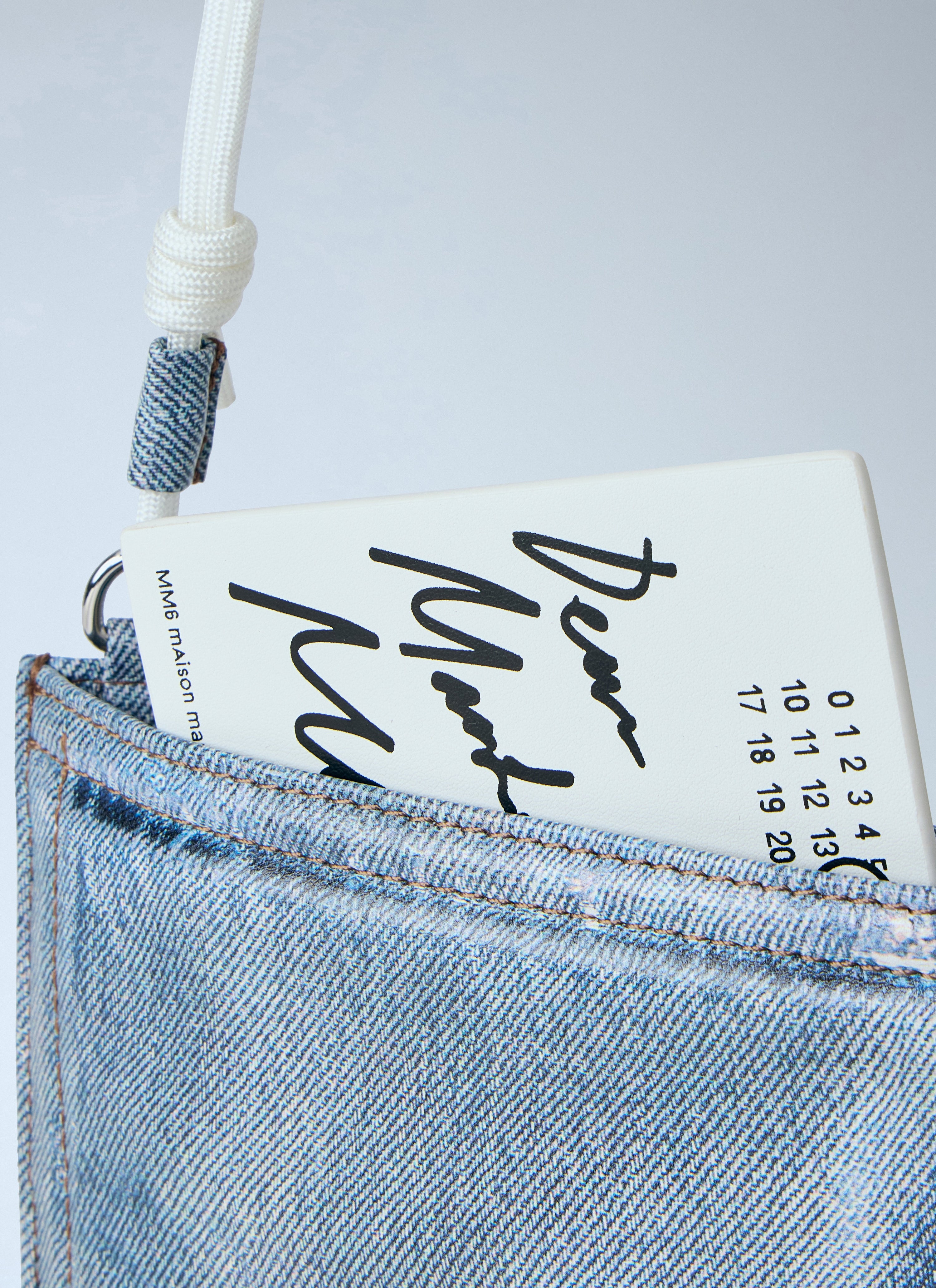 Denim pocket bag