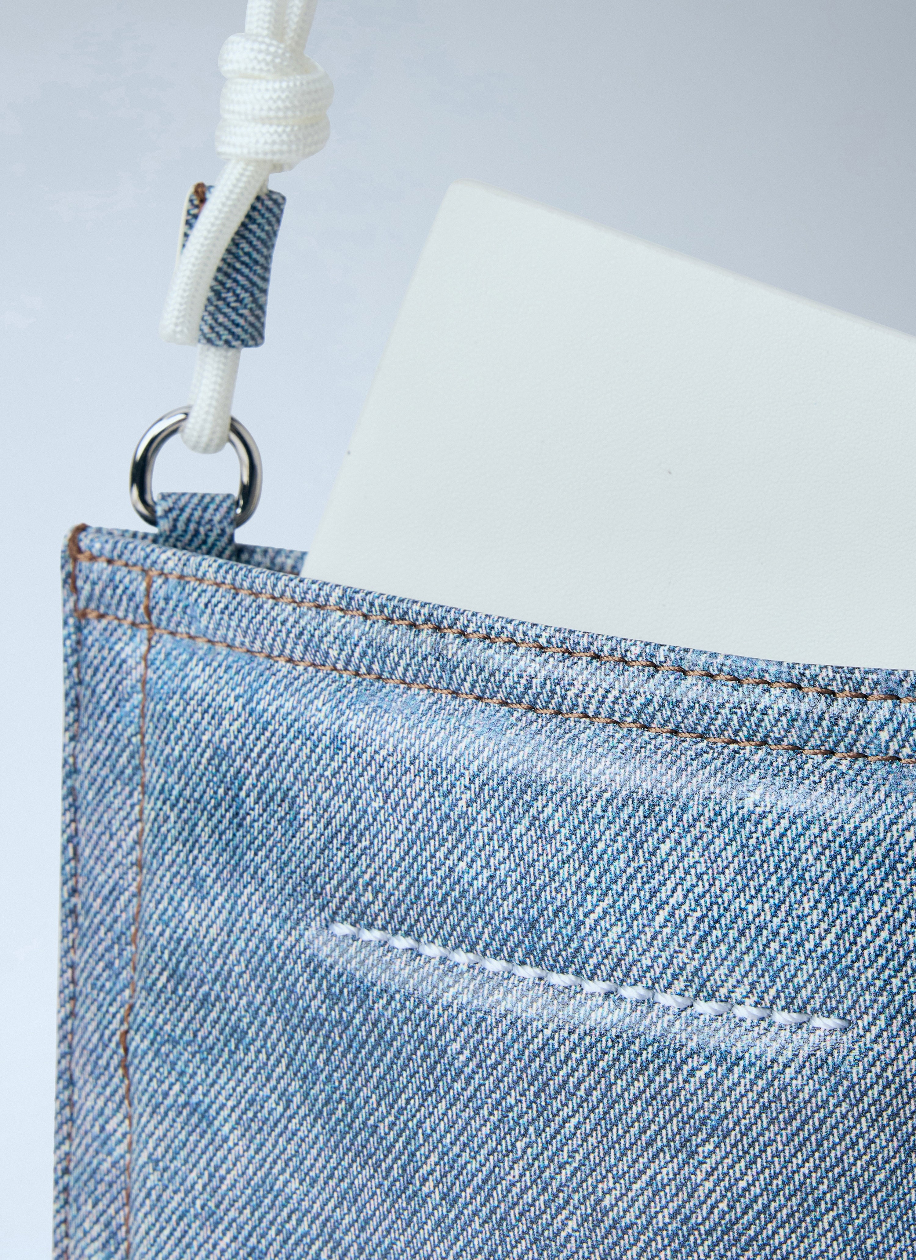 Denim pocket bag