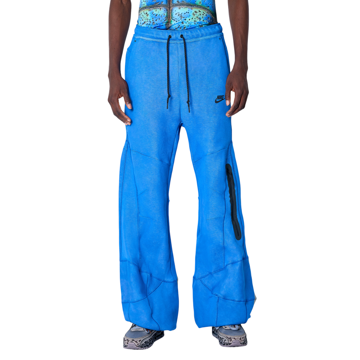 Techyfleece pant - bluebell