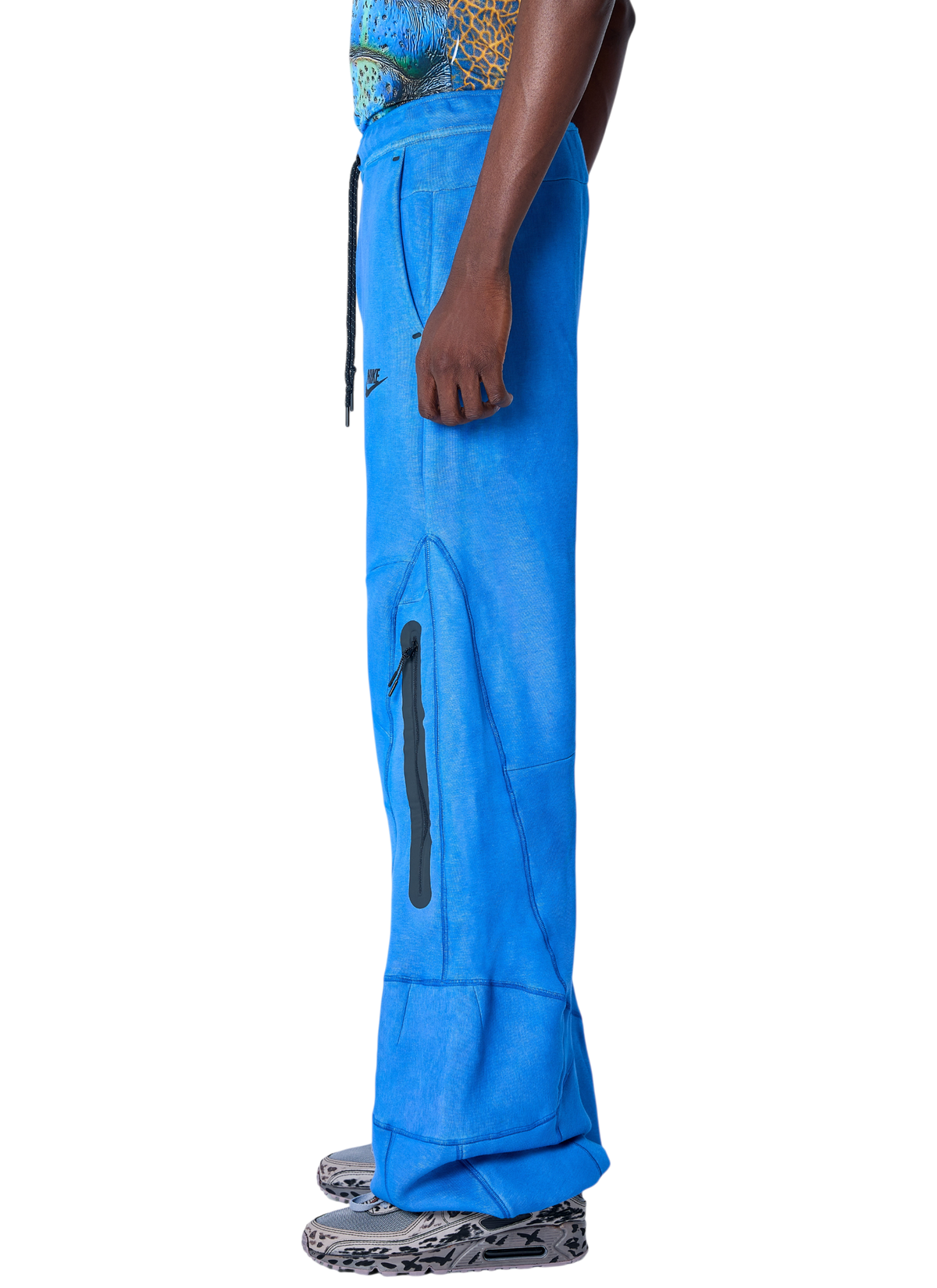 Techyfleece pant - bluebell