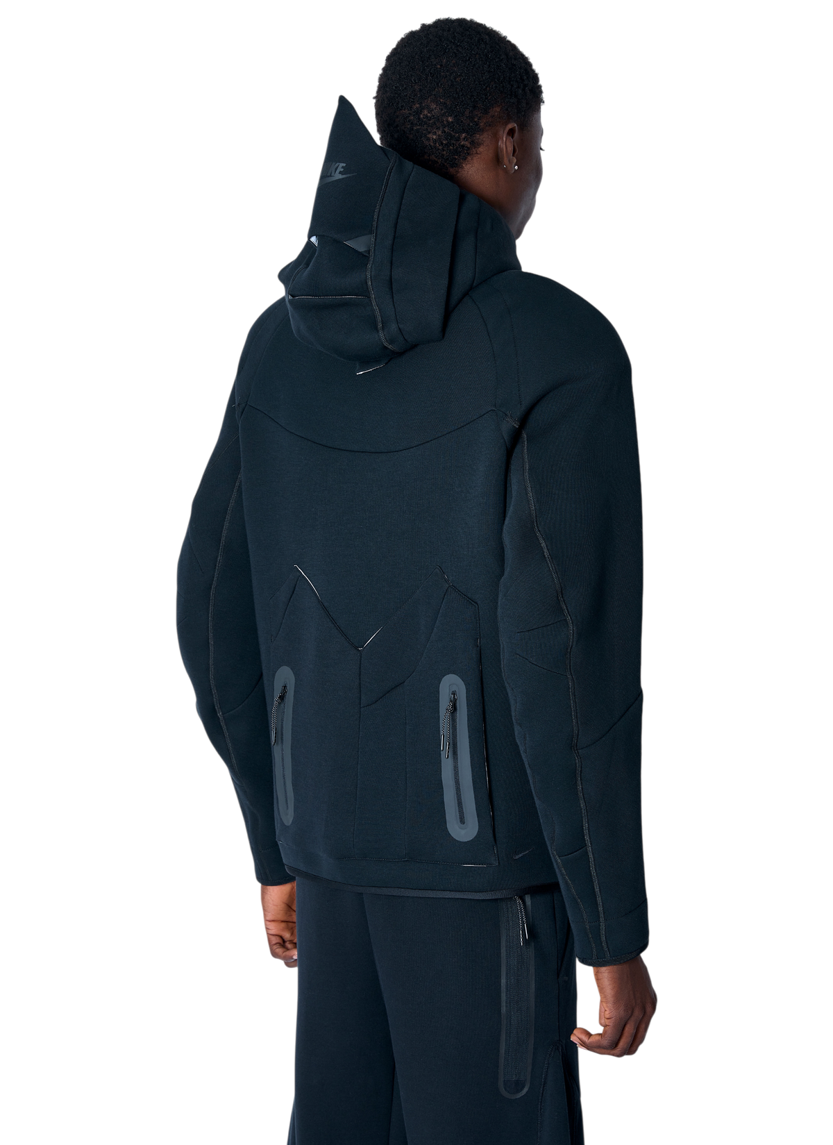 Techyfleece hoodie - black