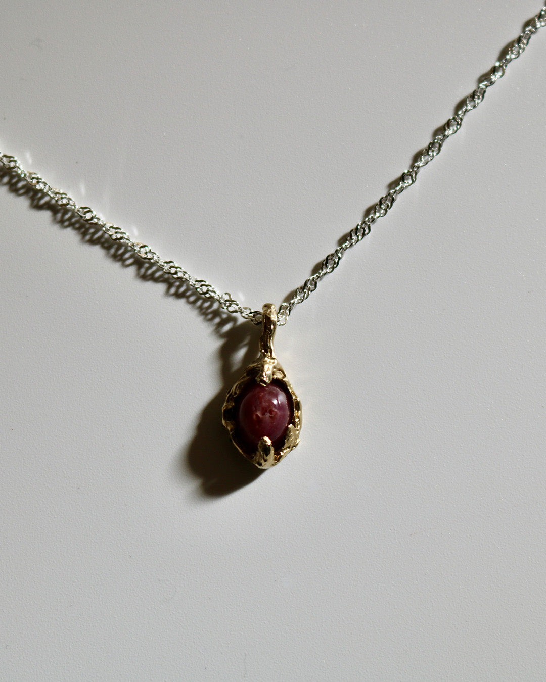 Nymph pendant - brass