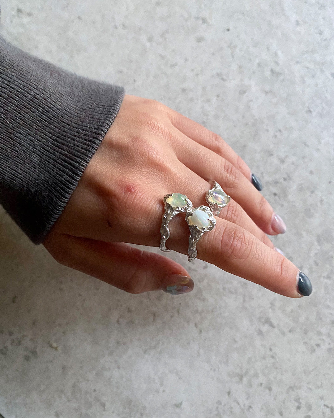 Nymph ring - silver