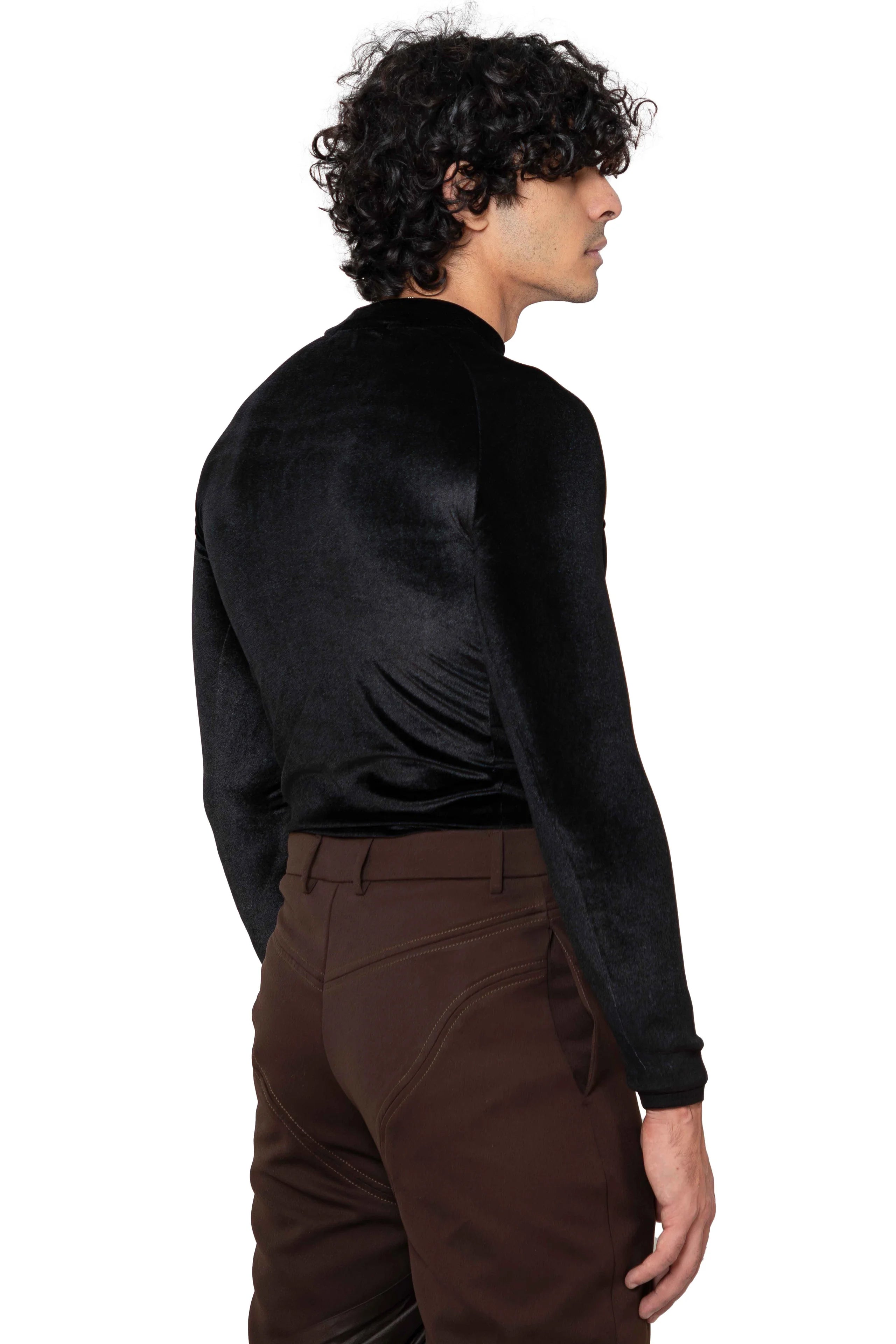 Tc logo velvet top