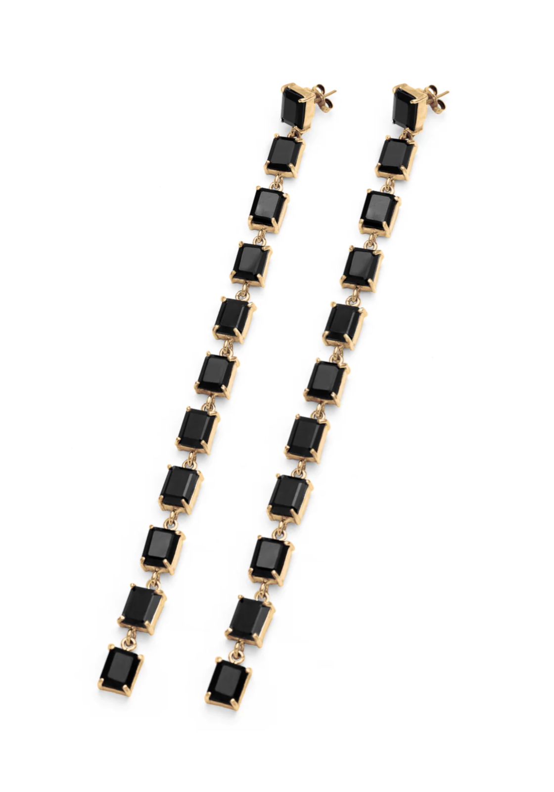 Multi studs onix earring
