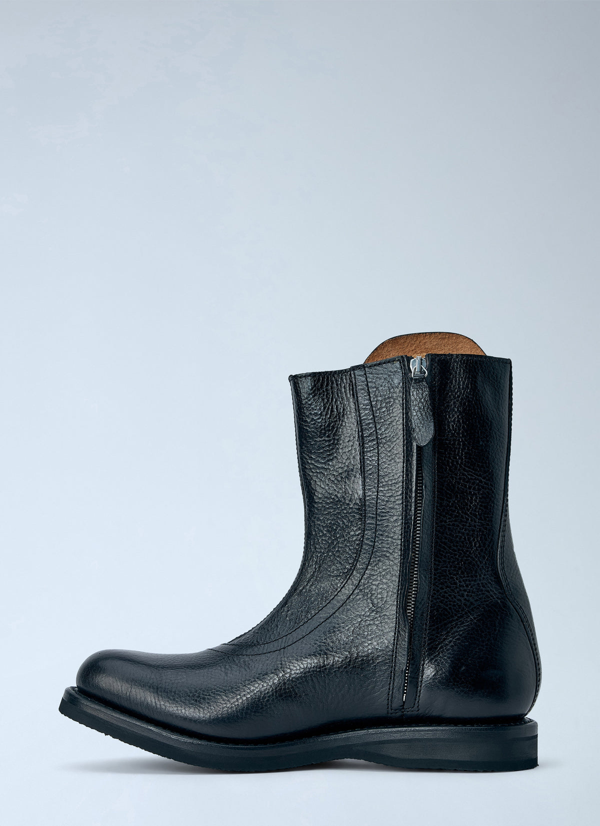 Moto leather boots