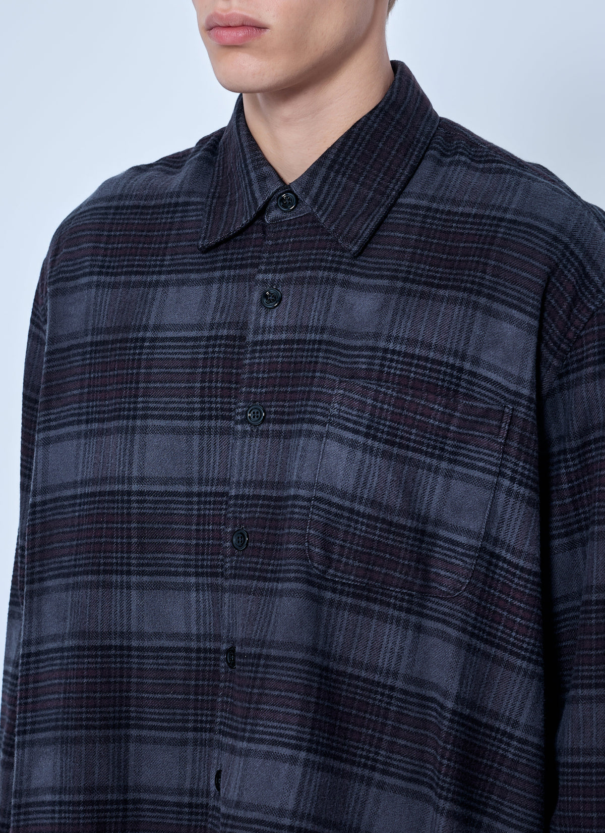Above shirt