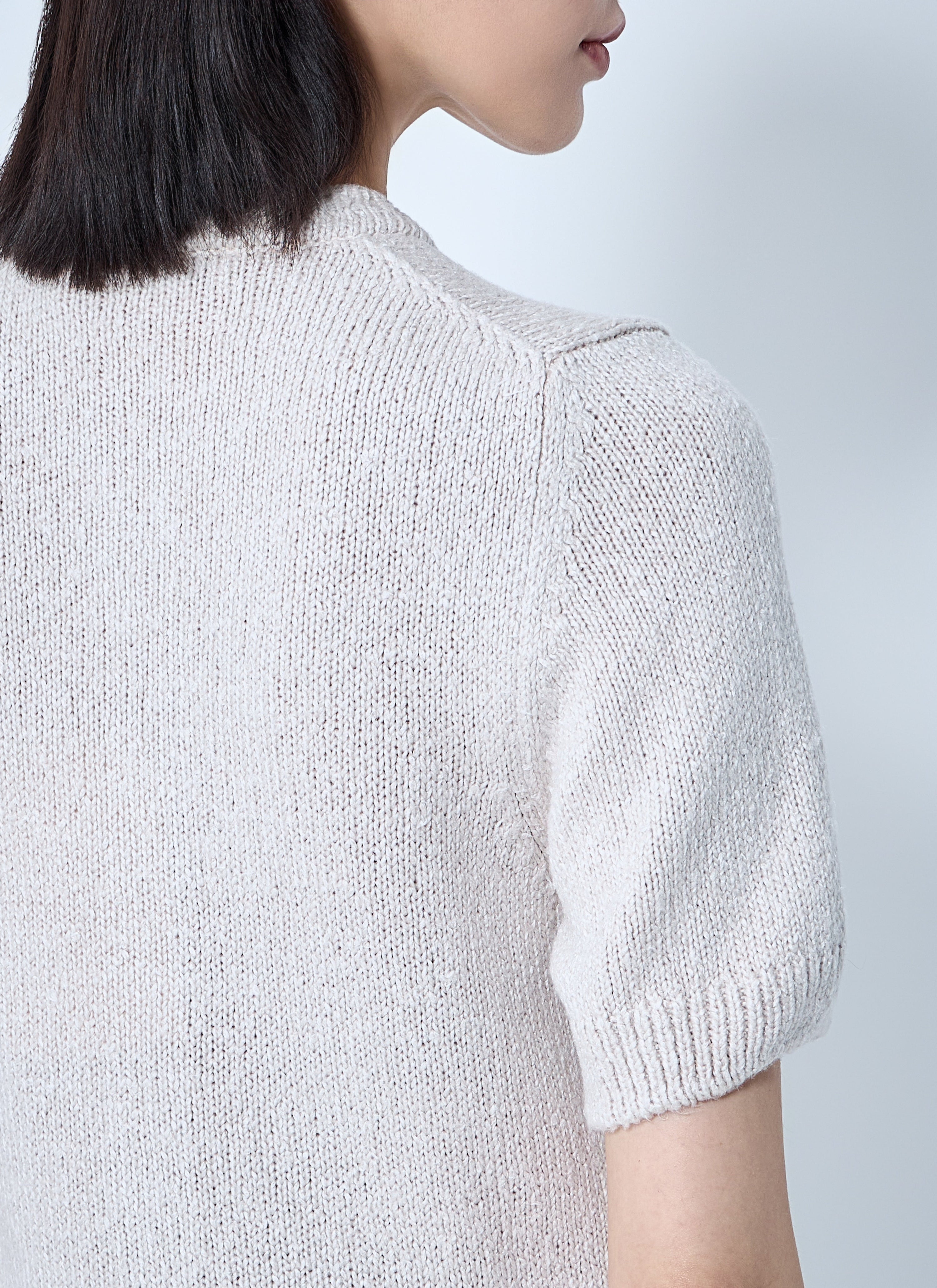 Shrunken cardigan