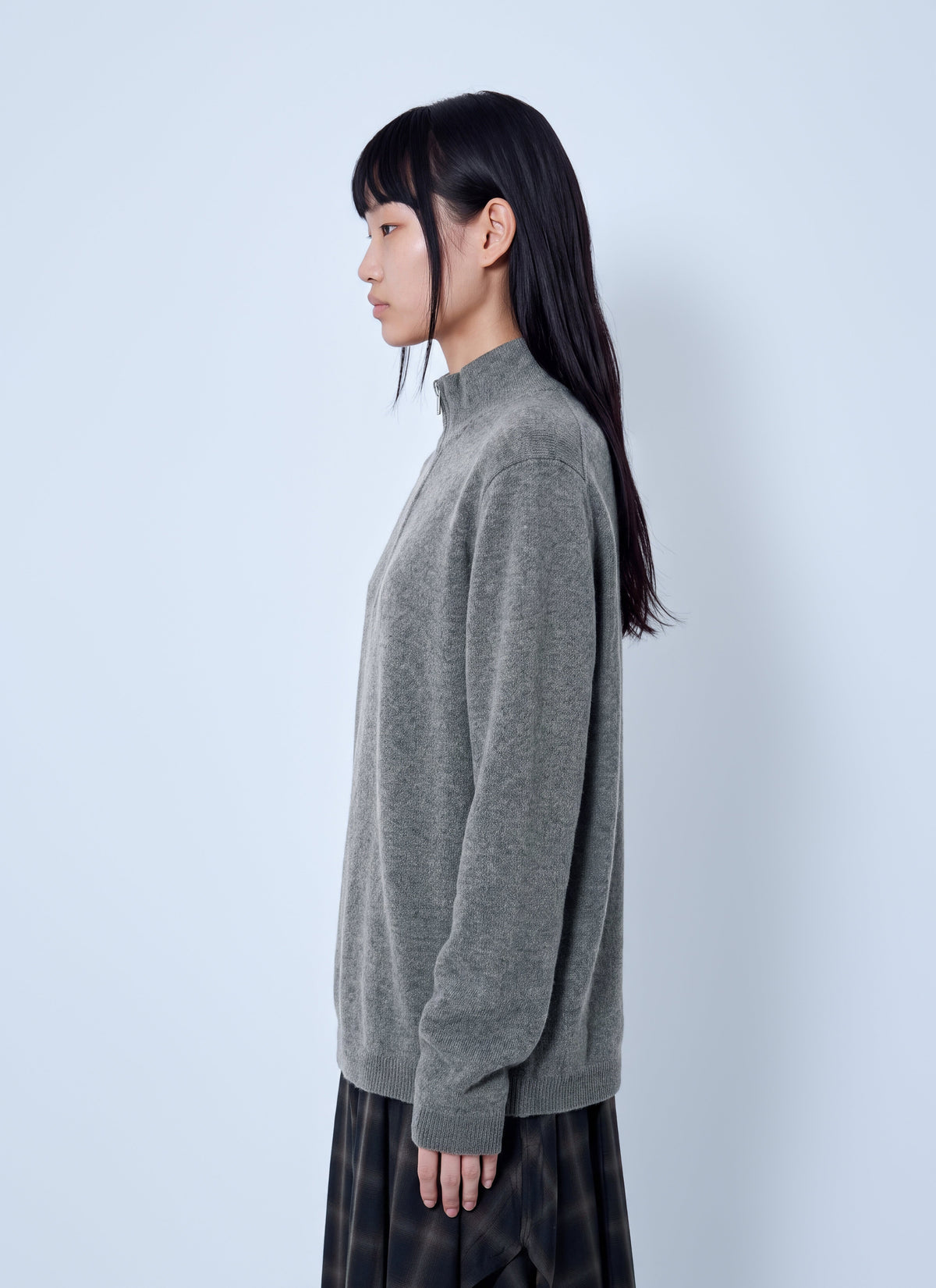 Dash zip cardigan