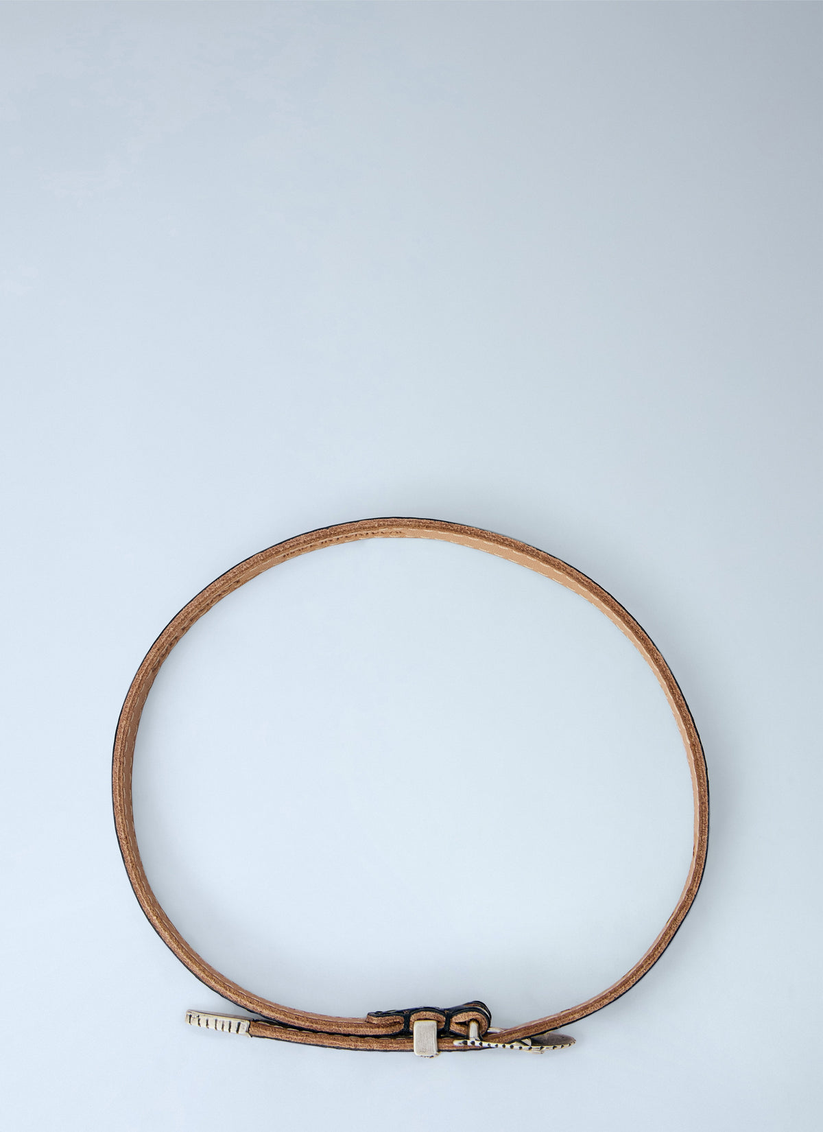 Cowboy wrap around belt collar