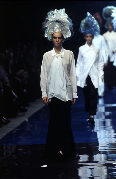 Yohji yamamoto s/s 1996 sheer blouse